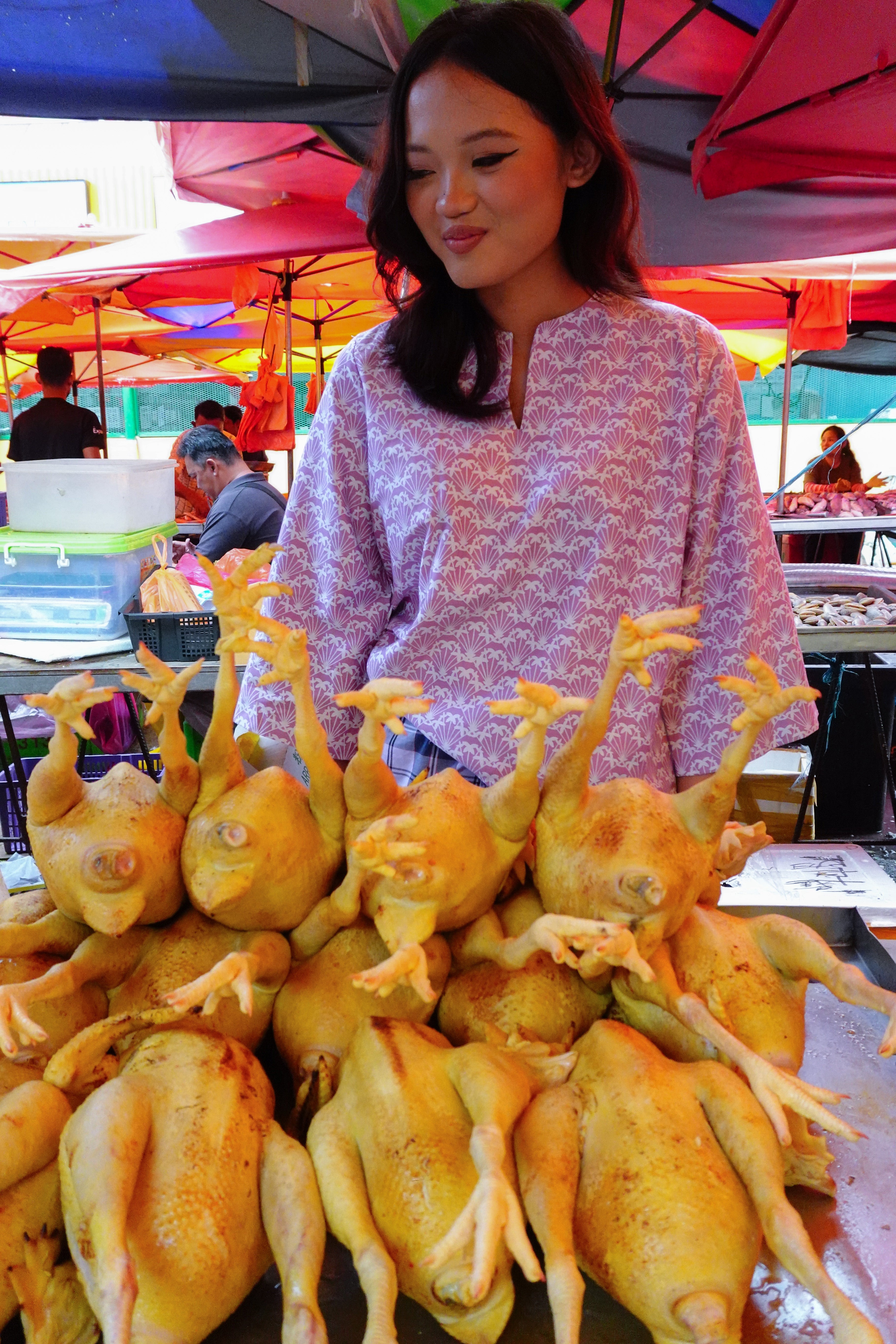 Baju Kedah Ixora Lilac