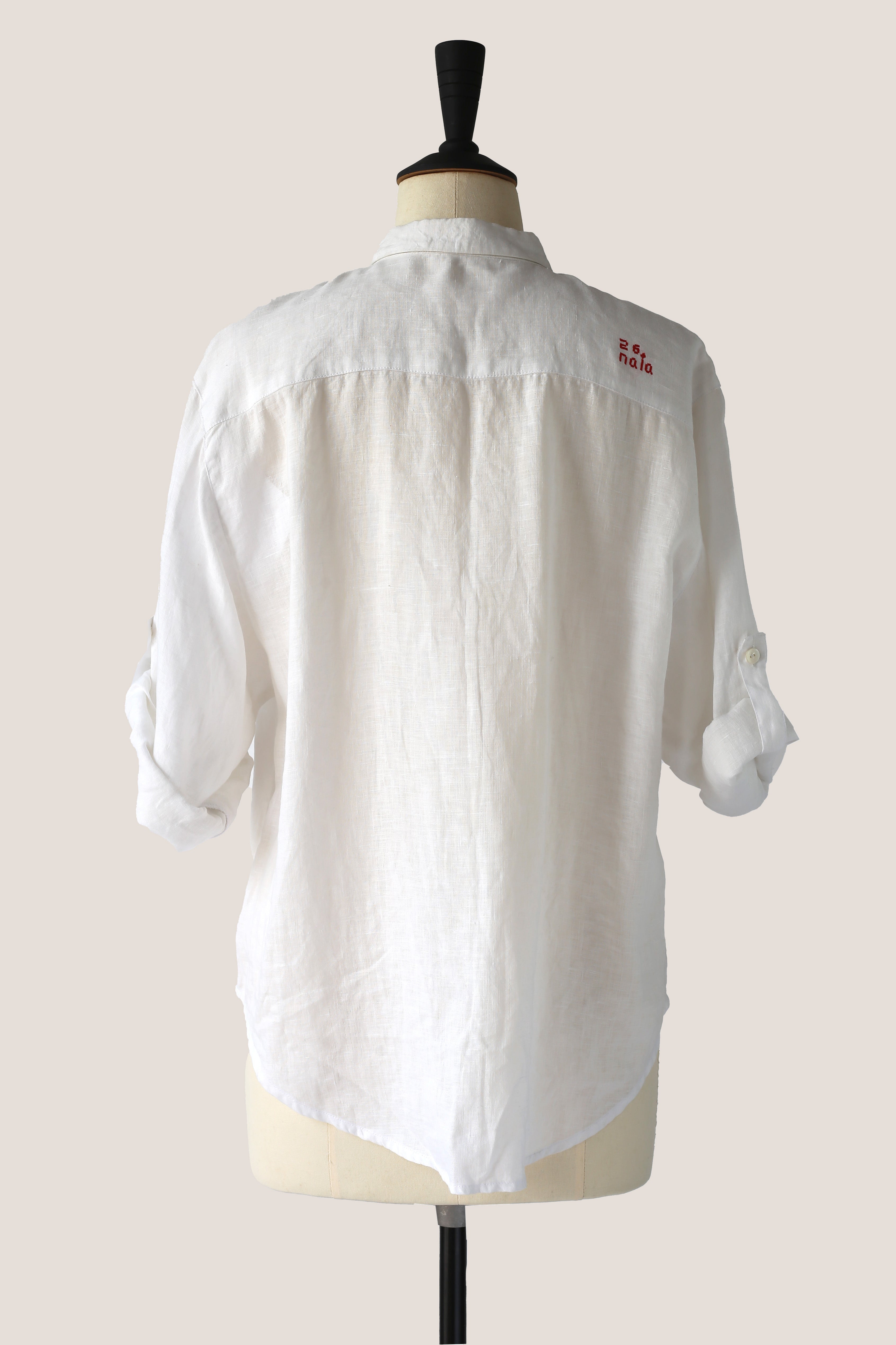 Button Up Shirt - White