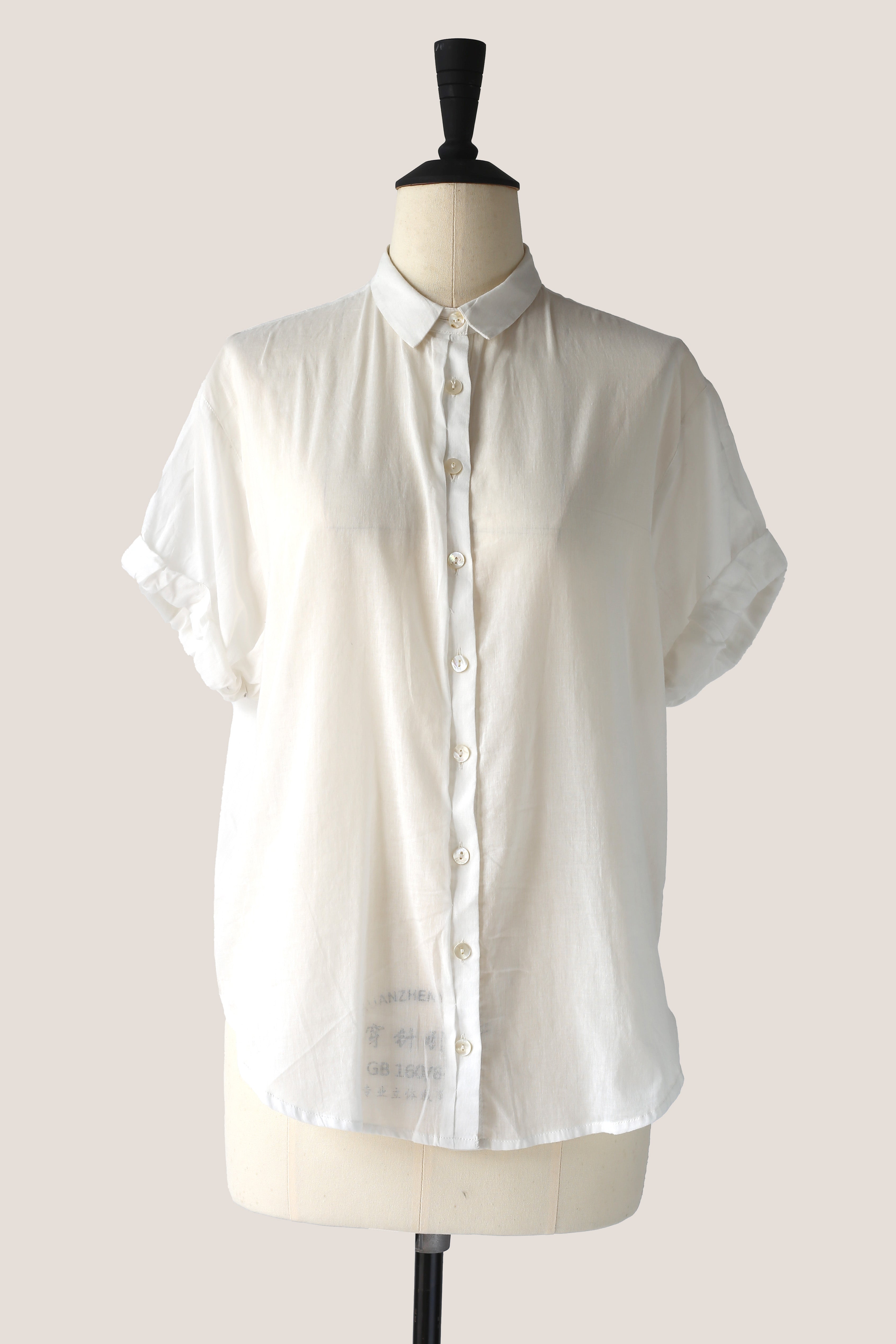 Button Up Shirt - White