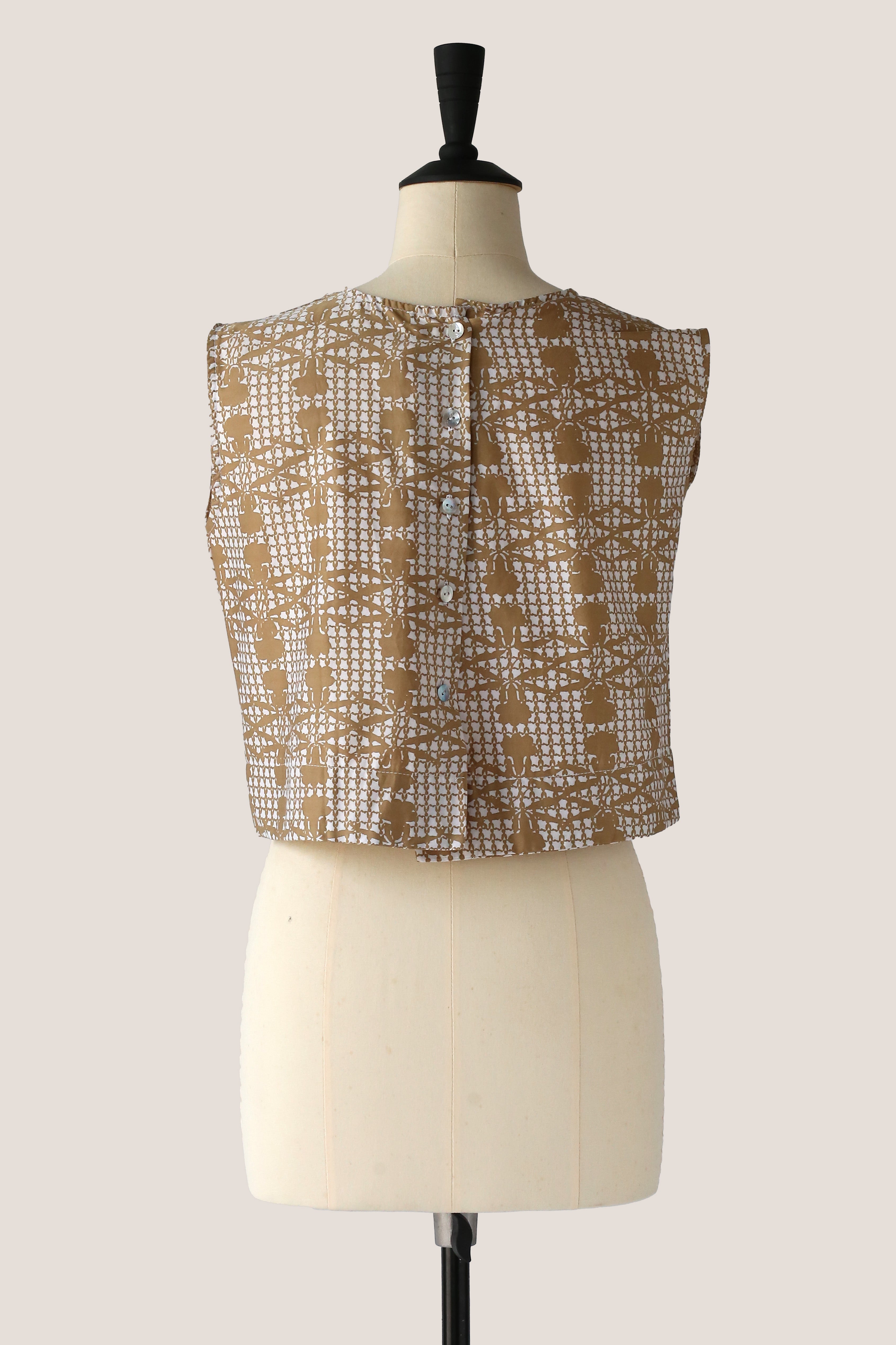 Crop Top - Singapore Soul Beige