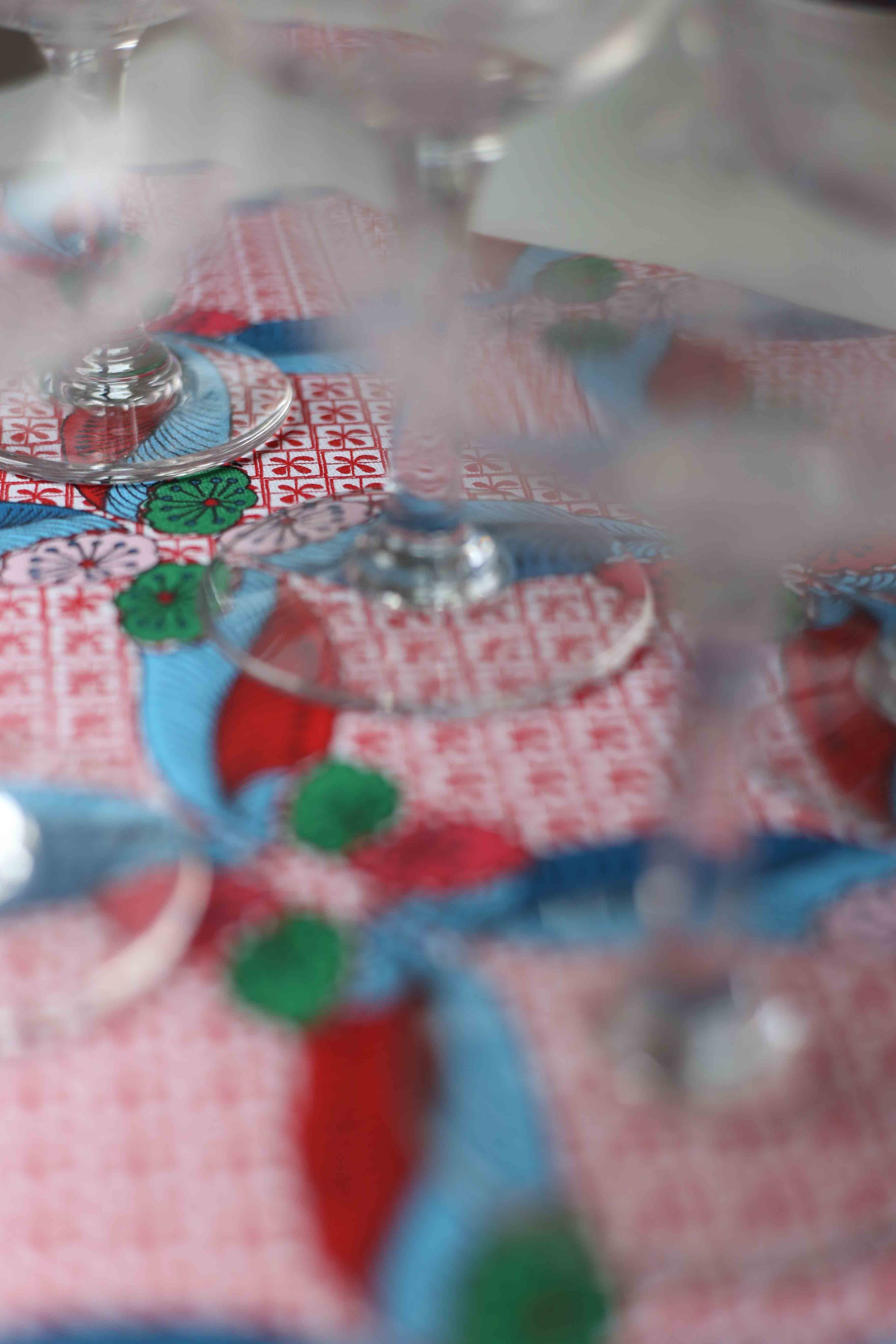 Rectangular Placemat - Seal The Deal Red