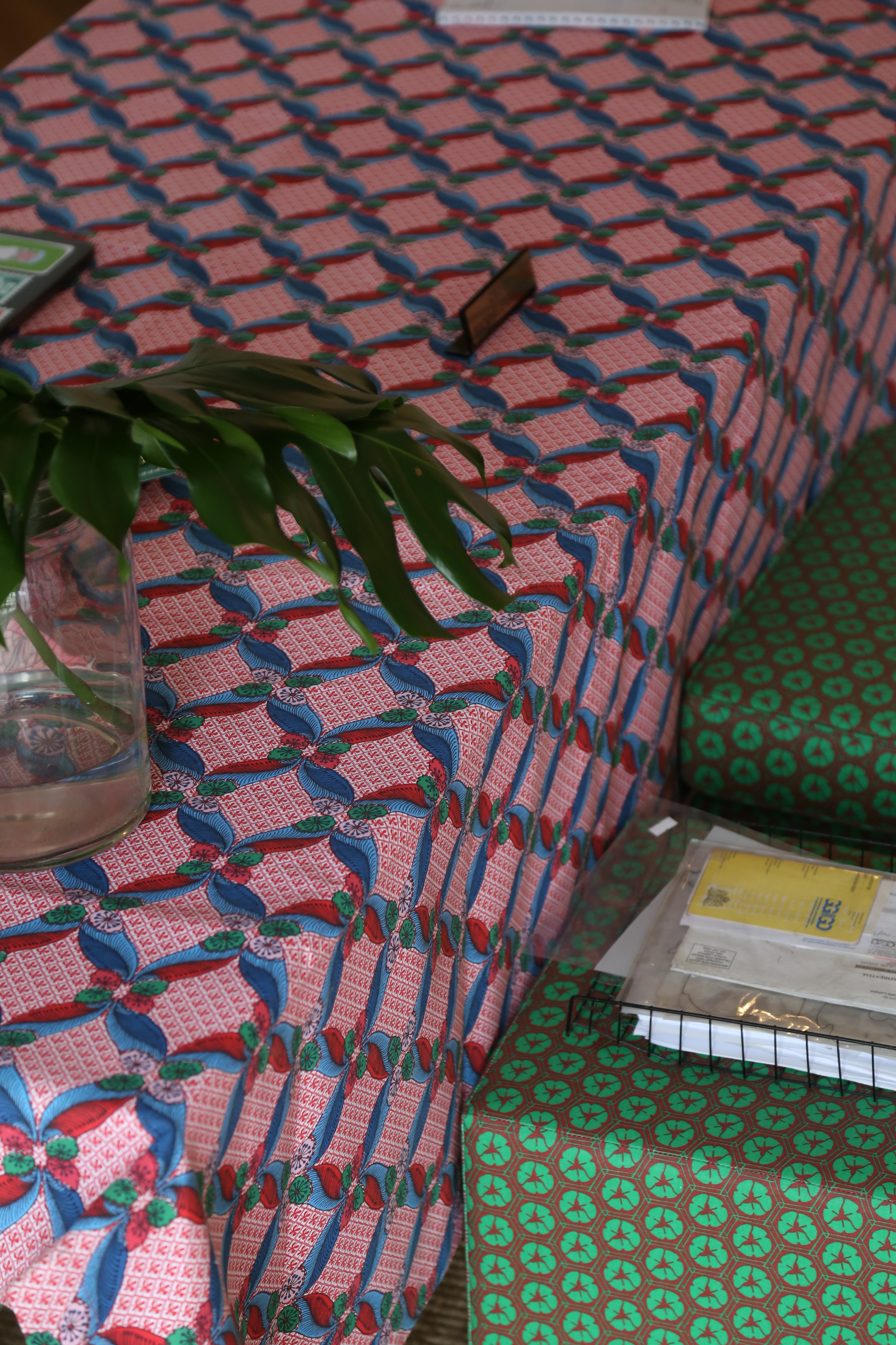 Large Table Cloth- Seal The Deal Red