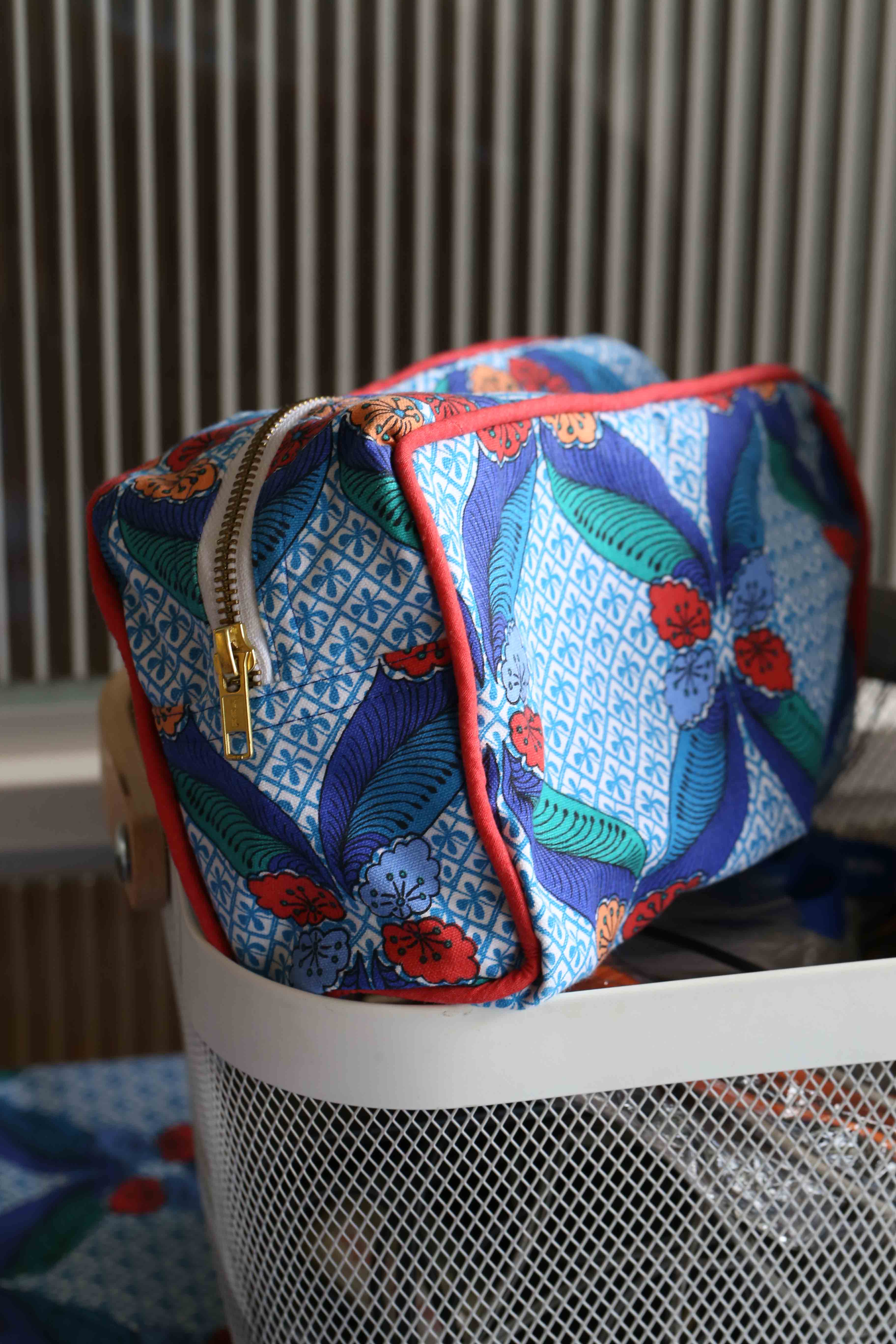 Toiletries Pouch - Seal The Deal Blue