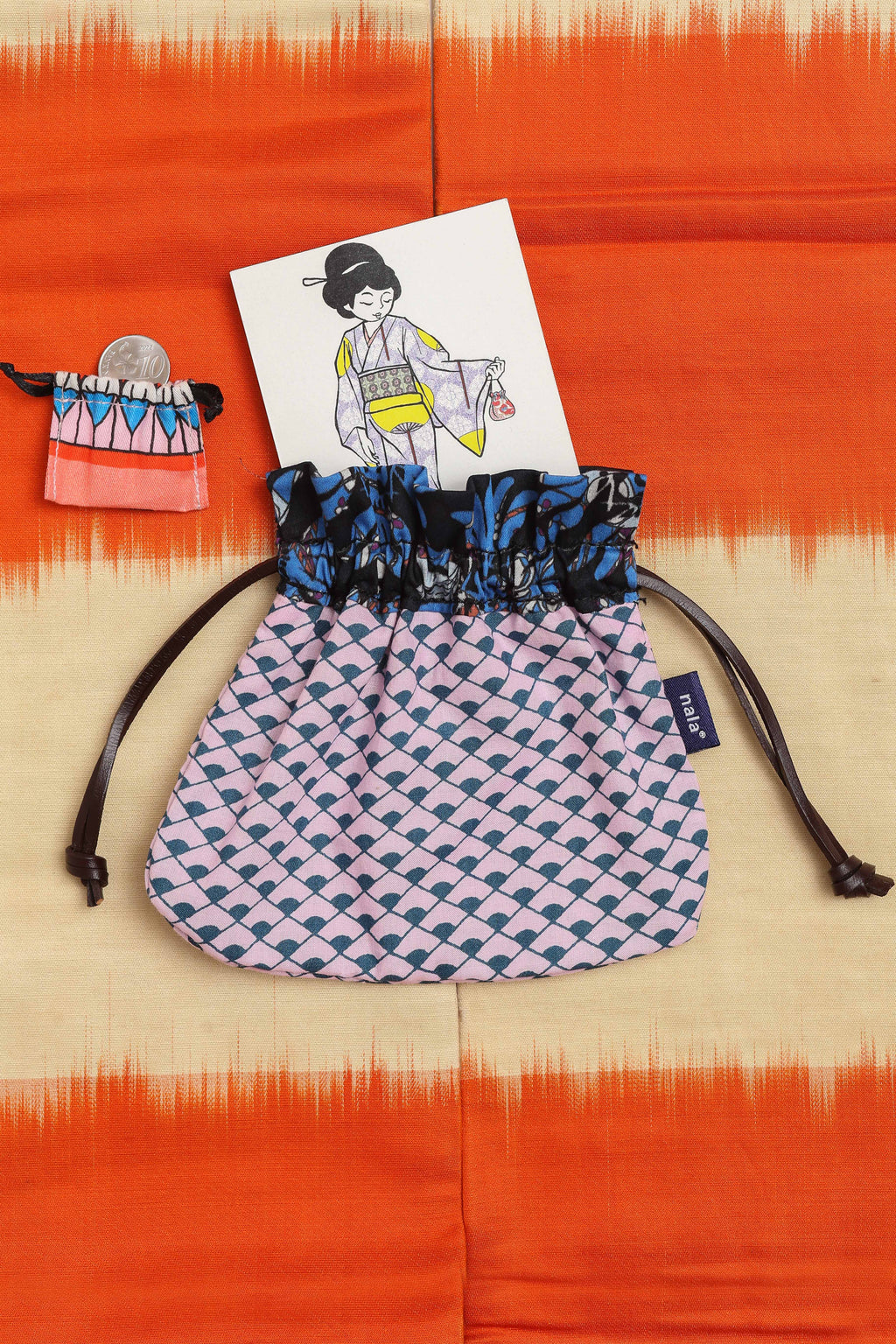 Kinchaku Pouch - Love Letters