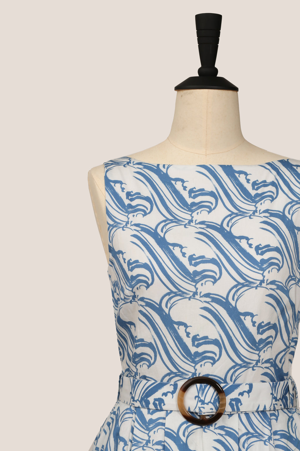 Retro Dress - Waterfall Blue