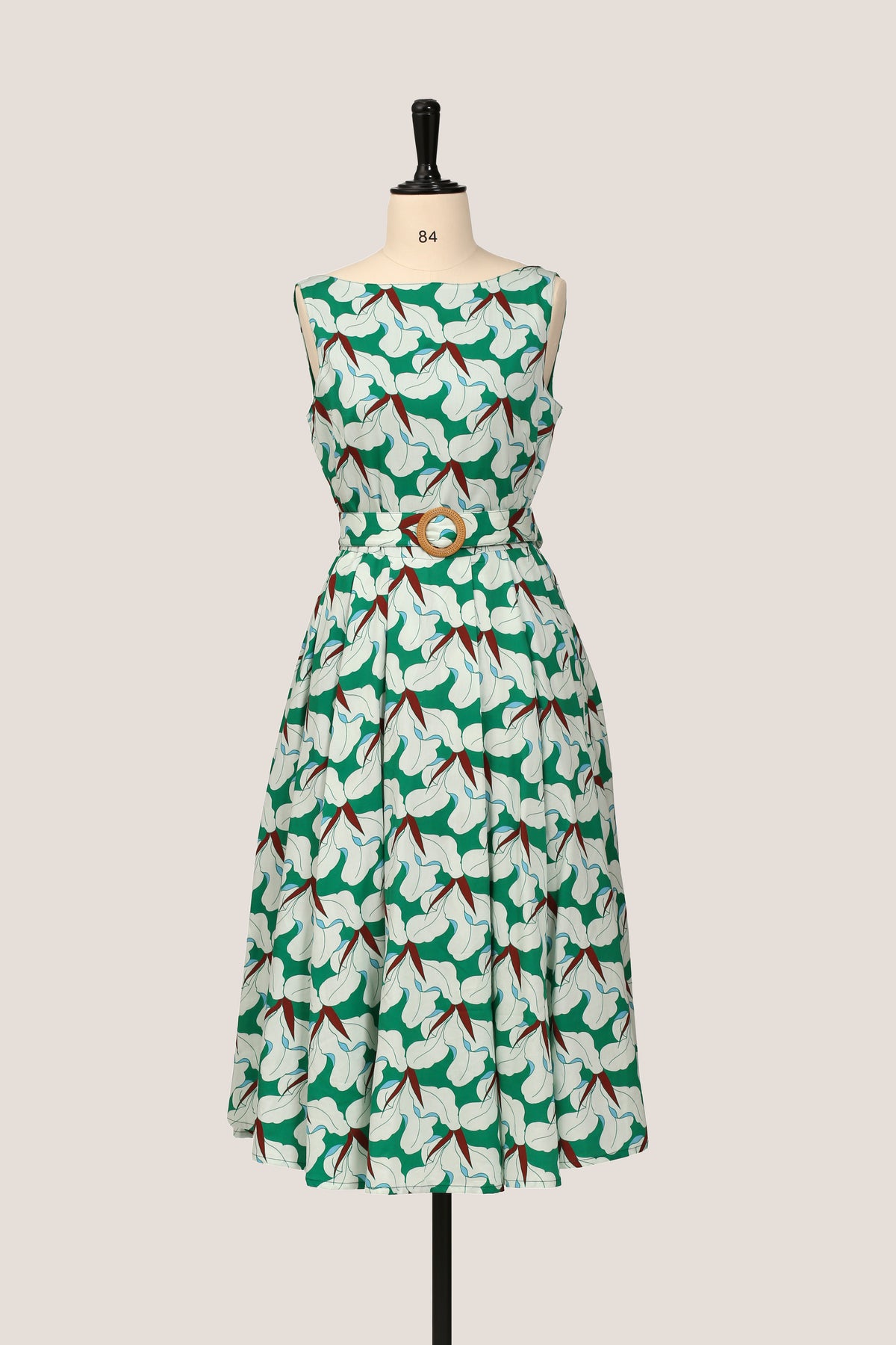 Retro Dress - Canna Lily