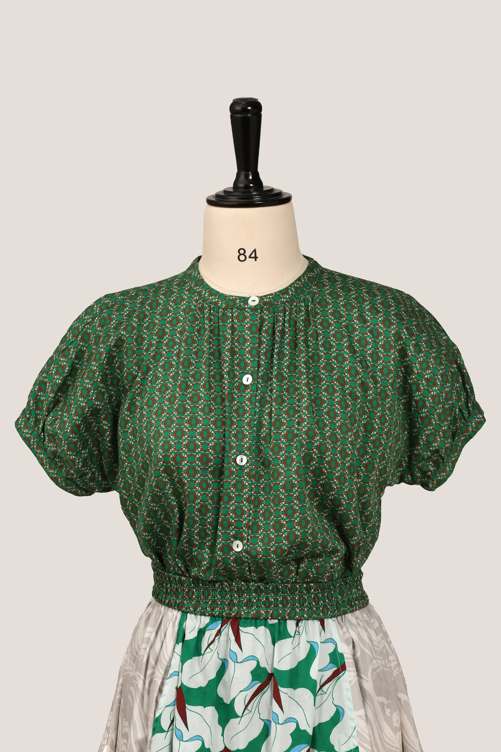 Button Up Shirt - Orchid Green