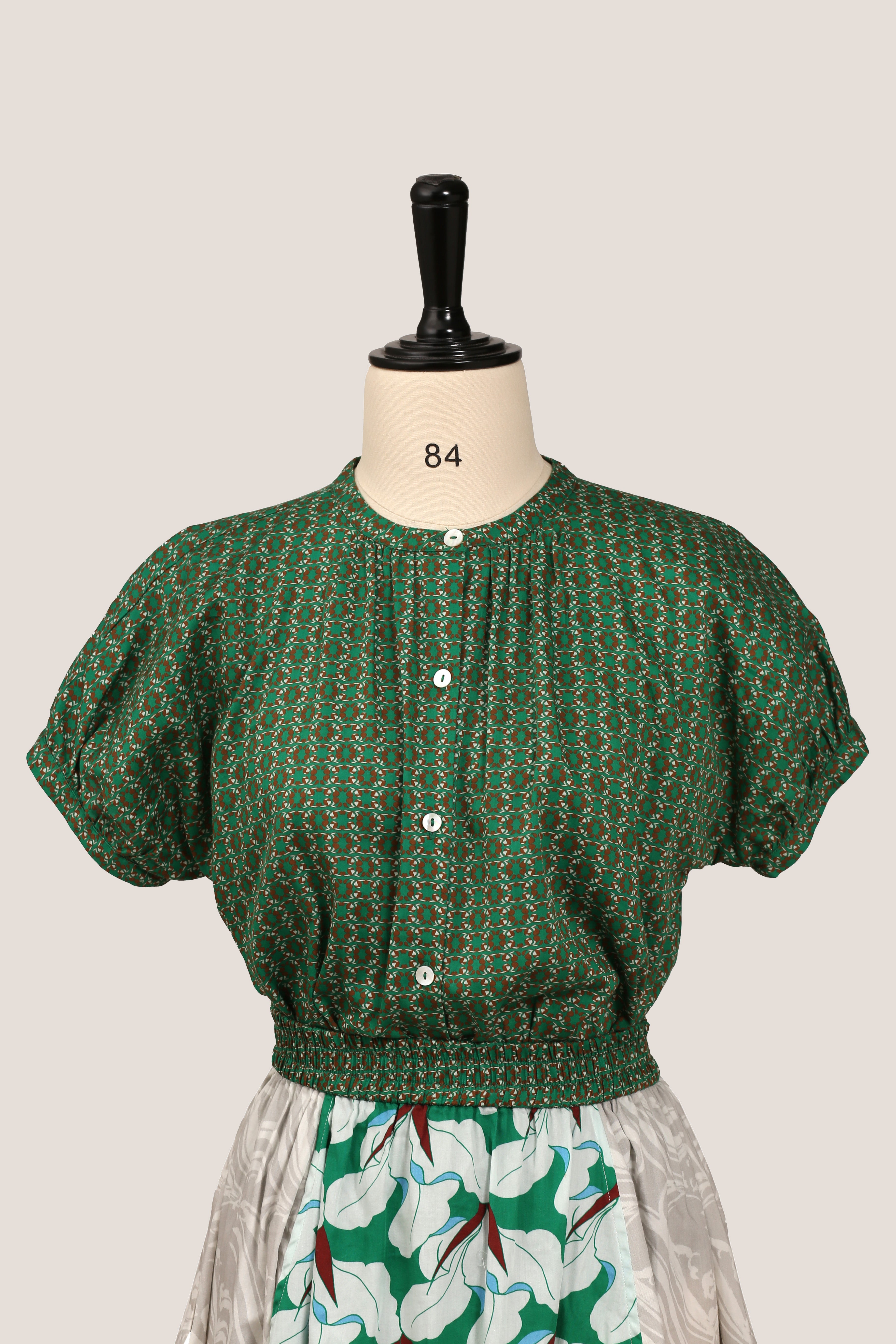 Button Up Shirt - Orchid Green