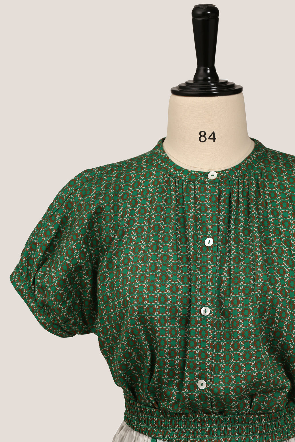 Button Up Shirt - Orchid Green