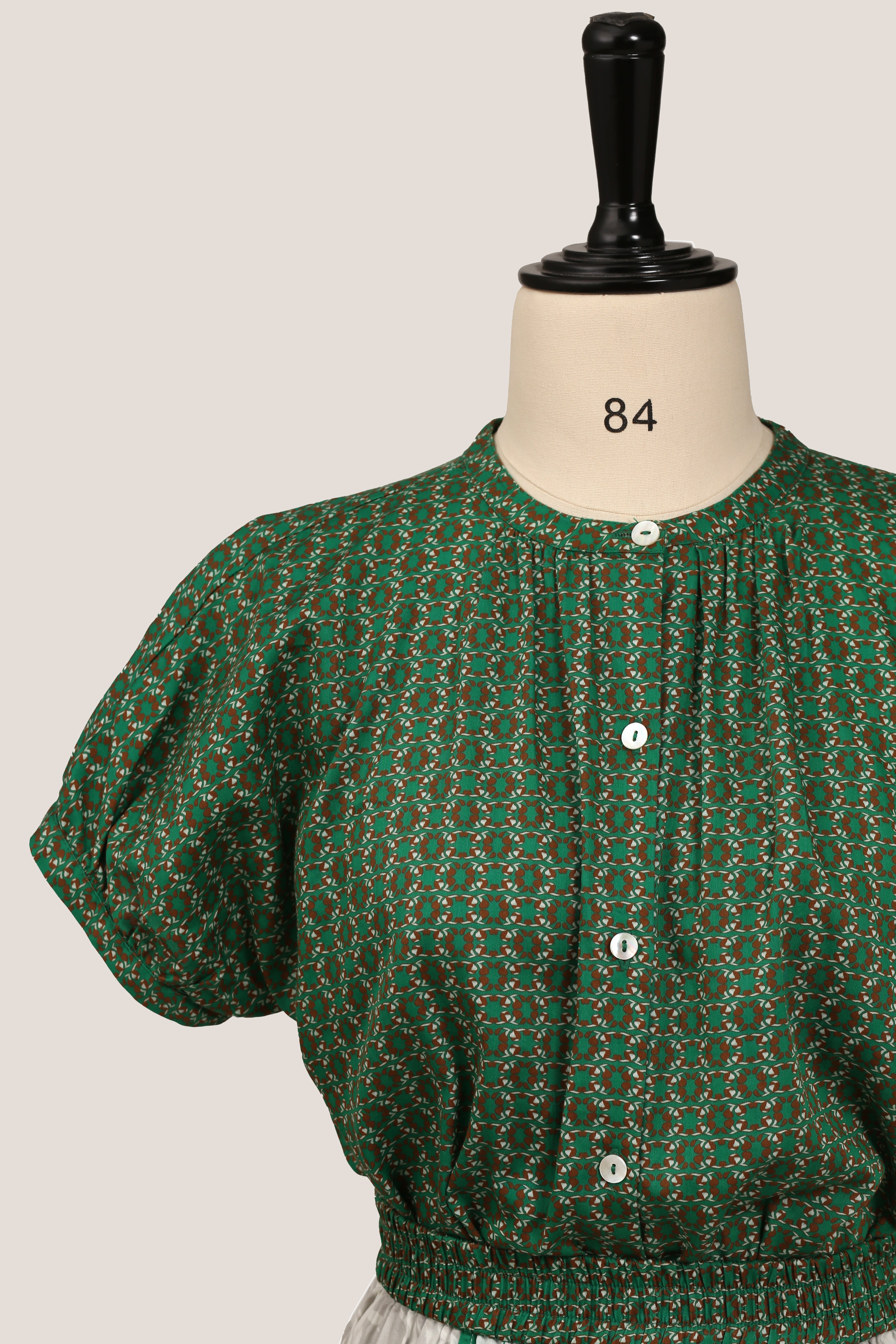 Button Up Shirt - Orchid Green