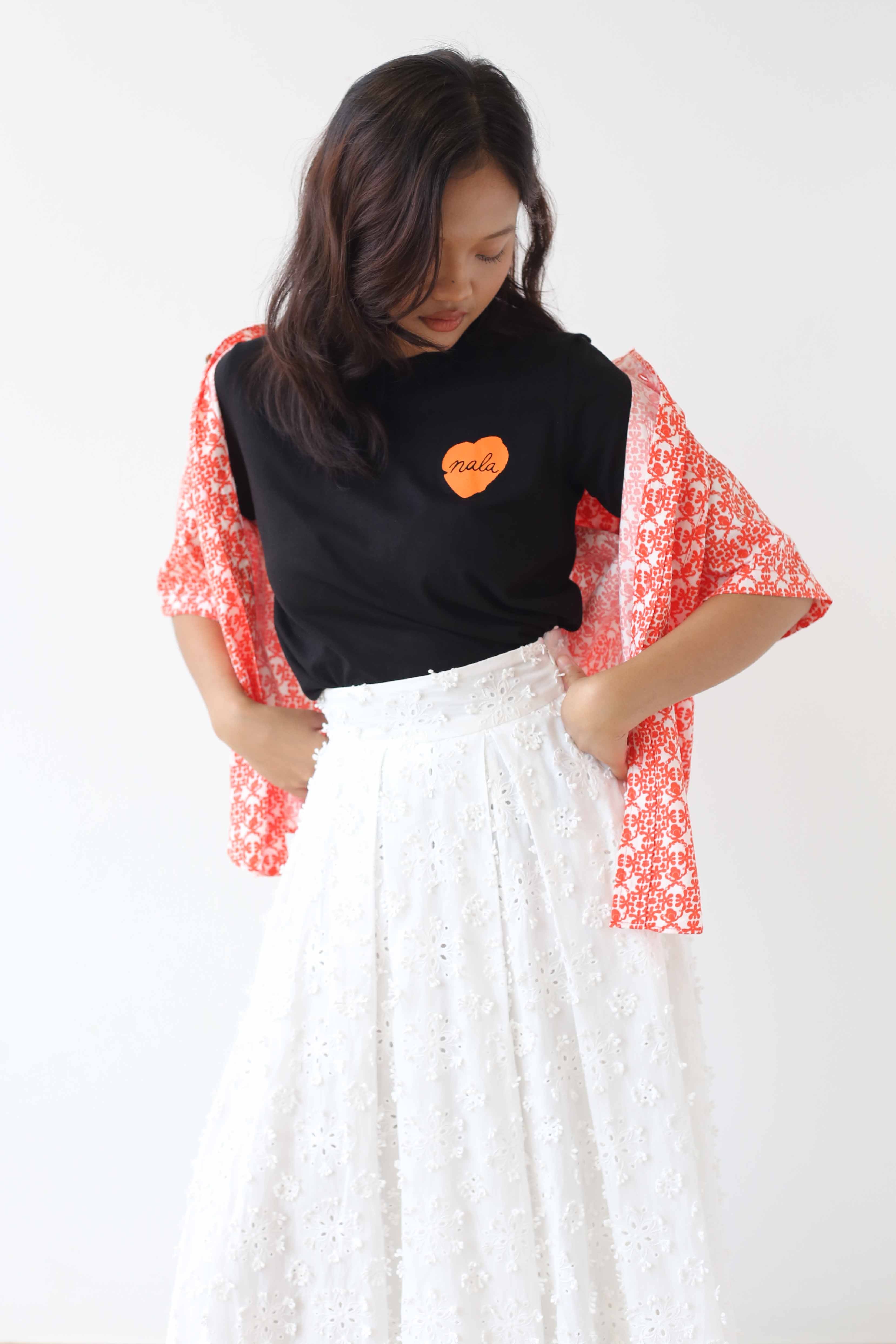 T-shirt Cherry Black