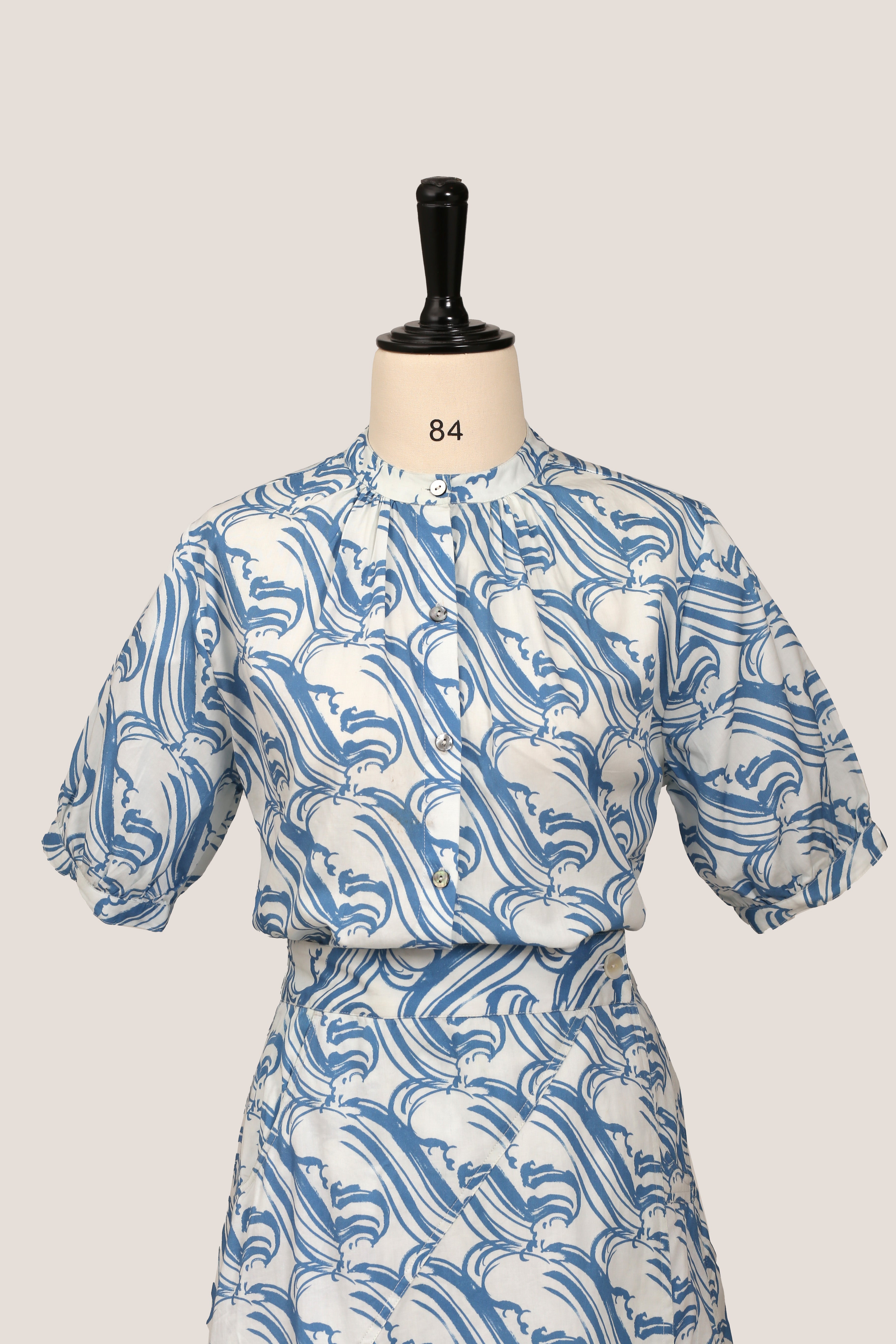 Daniela Top - Waterfall Blue