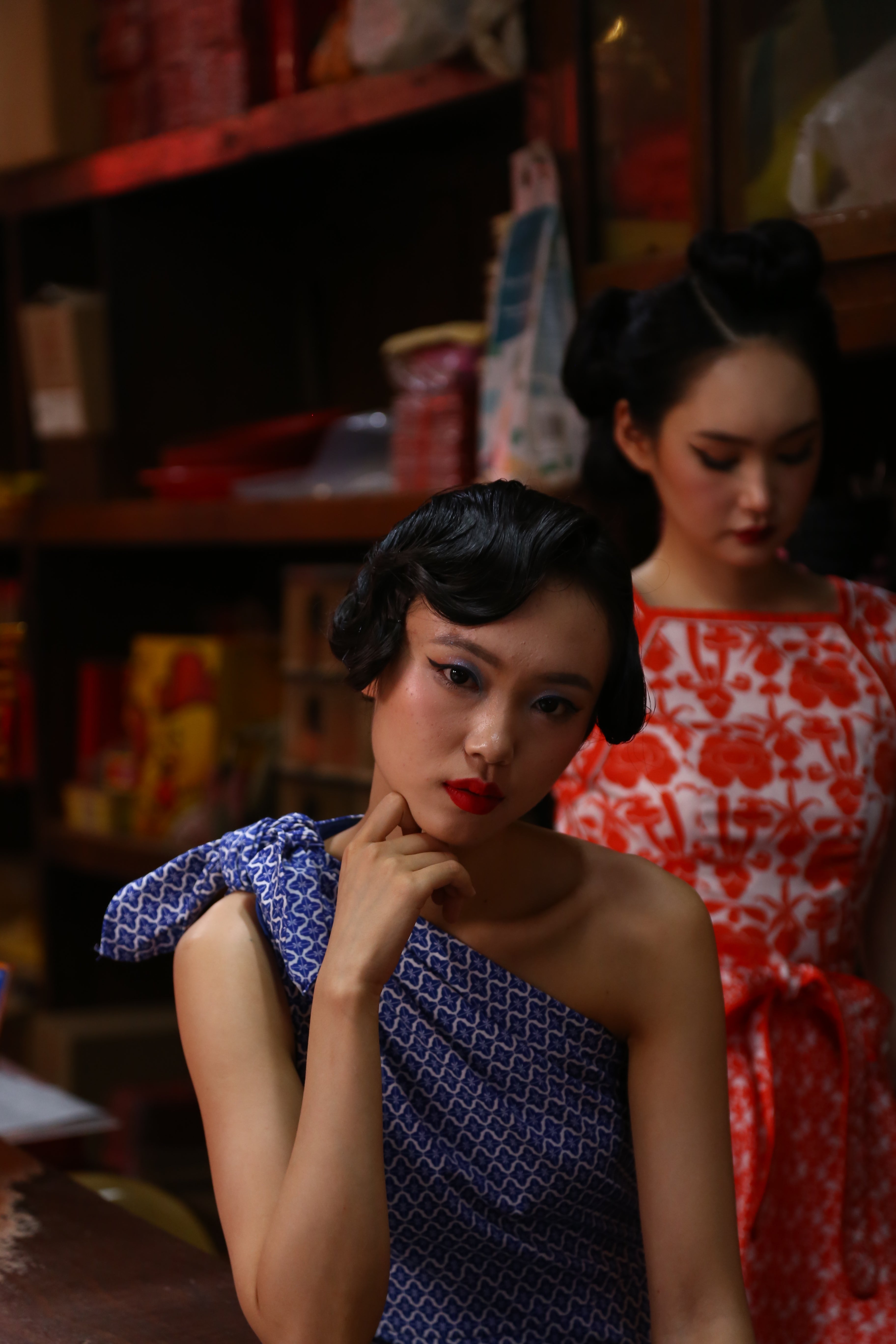 Lisette Dress - Sharp In Style Blue