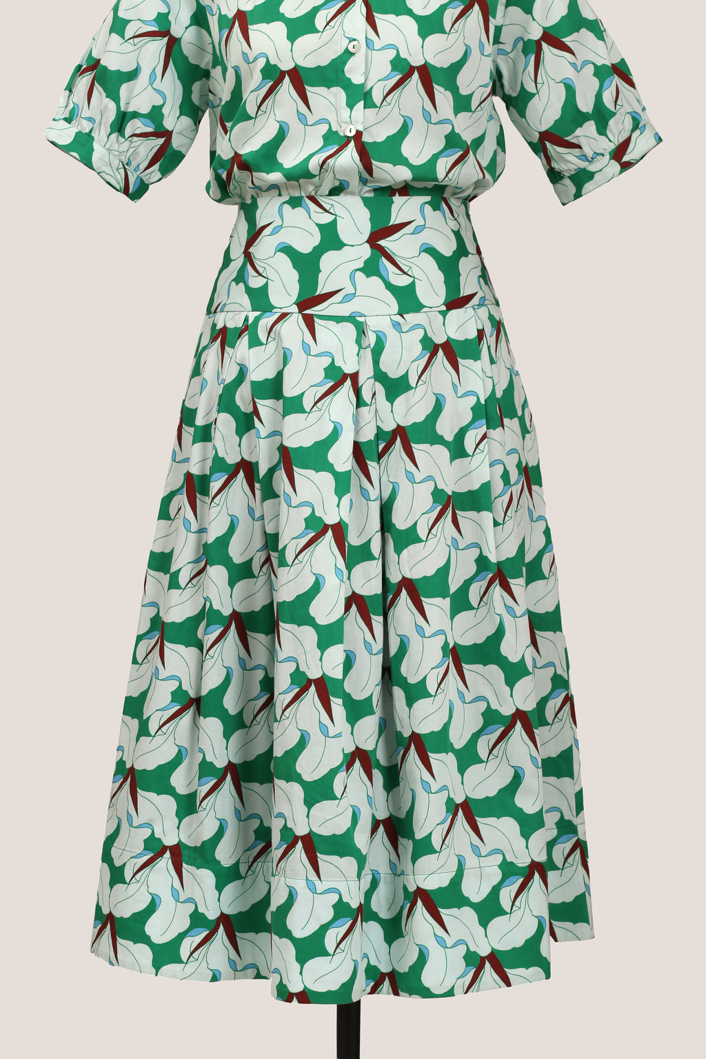 Midi Skirt - Canna Lily