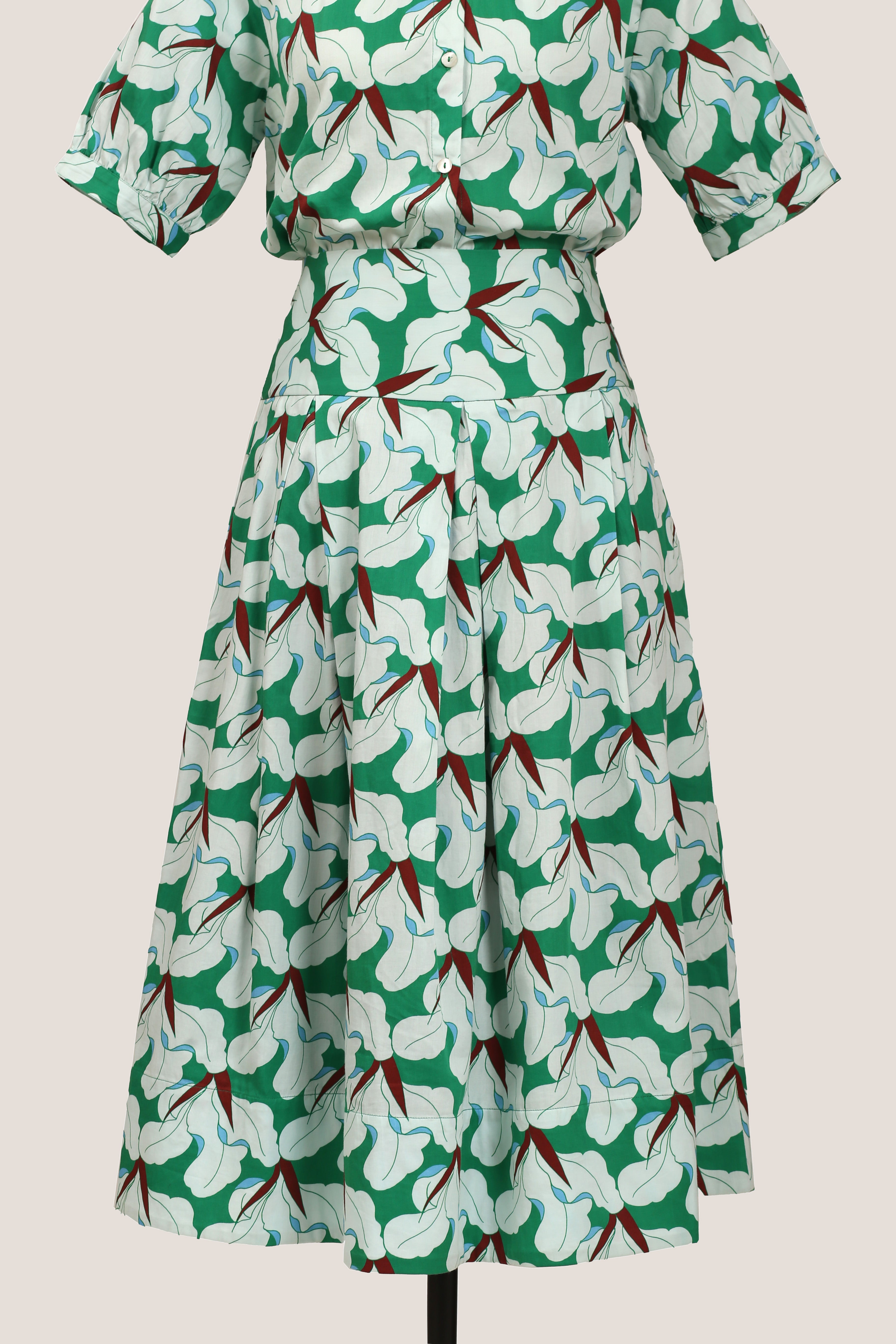 Midi Skirt - Canna Lily