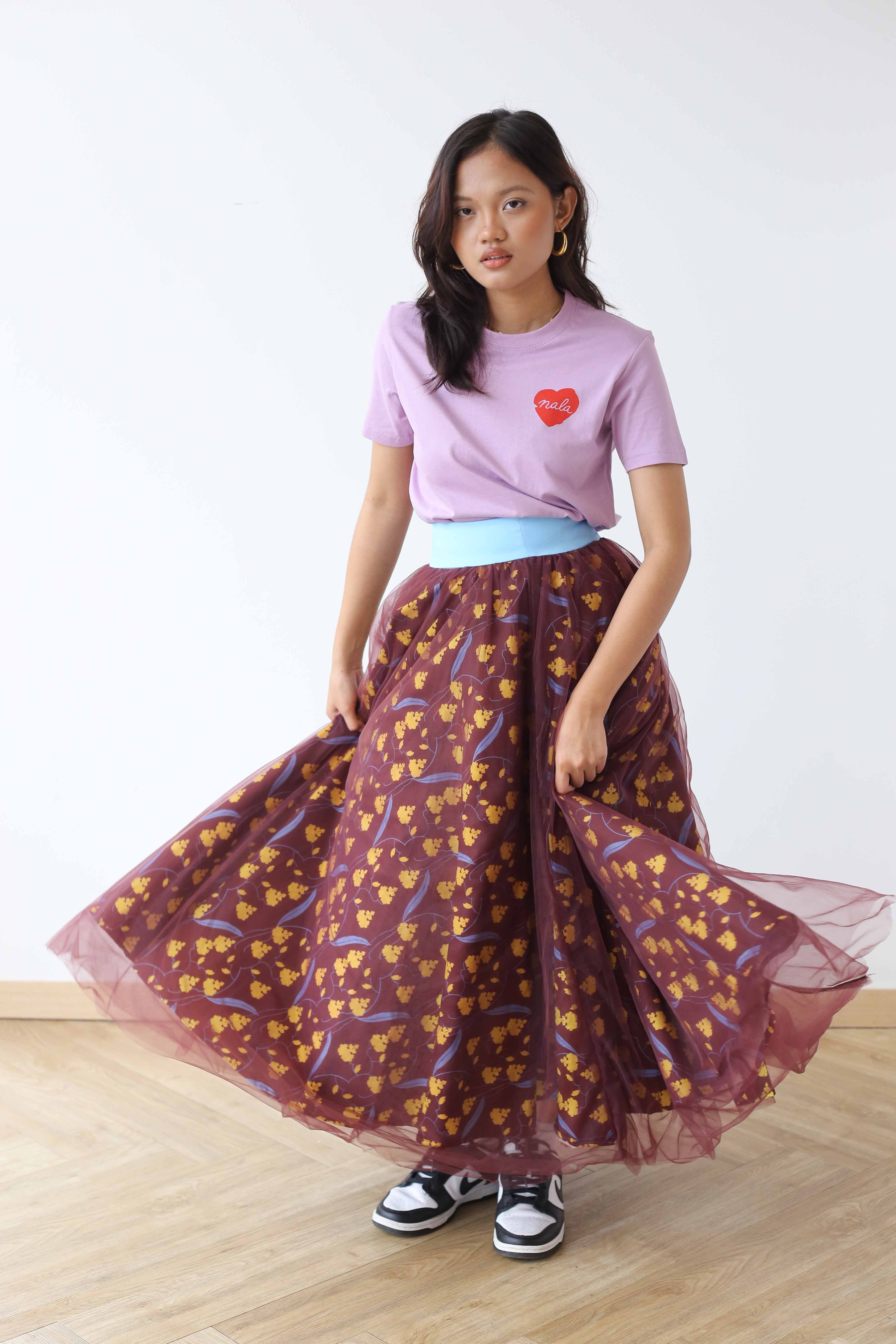 T-shirt Cherry Lilac