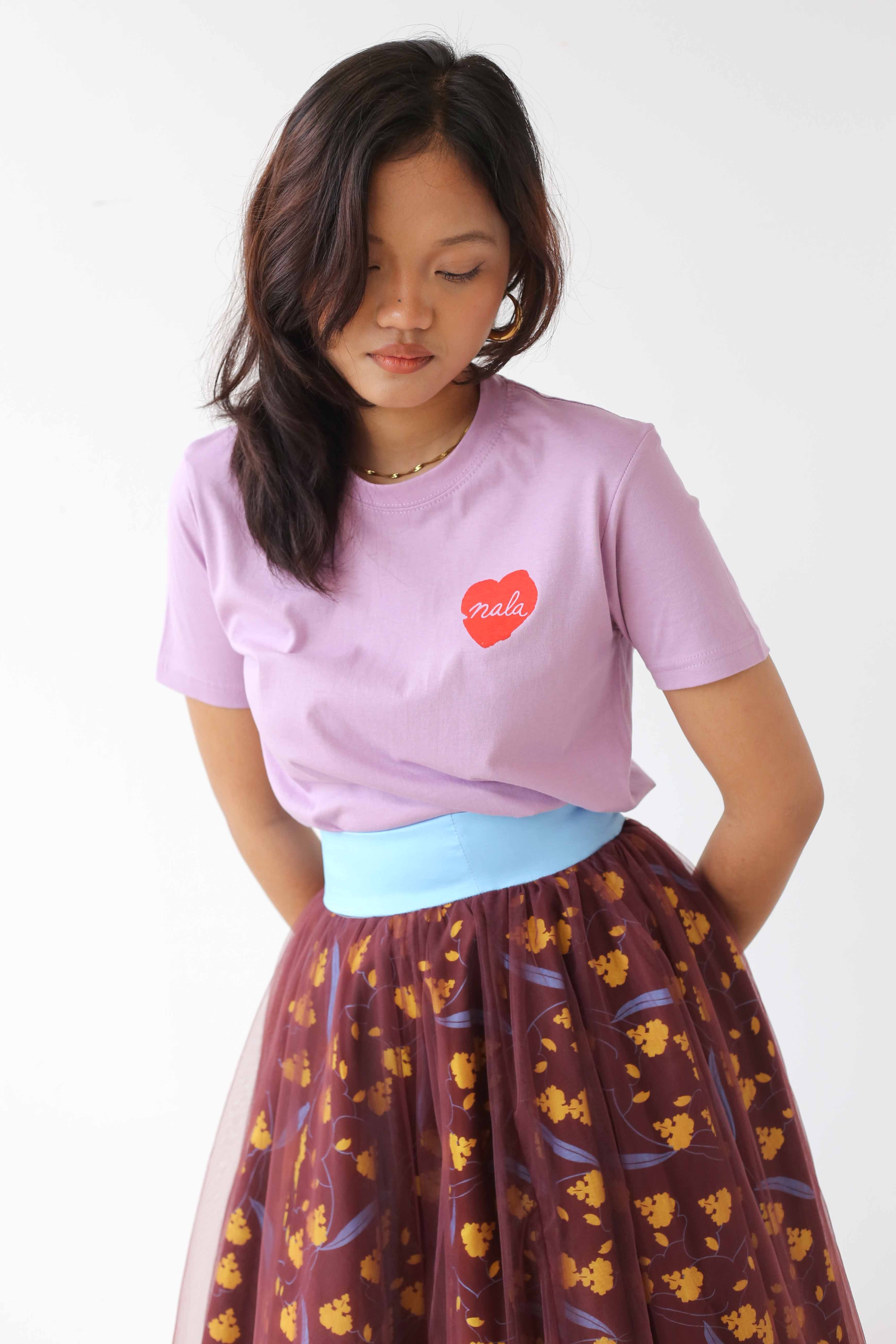 T-shirt Cherry Lilac