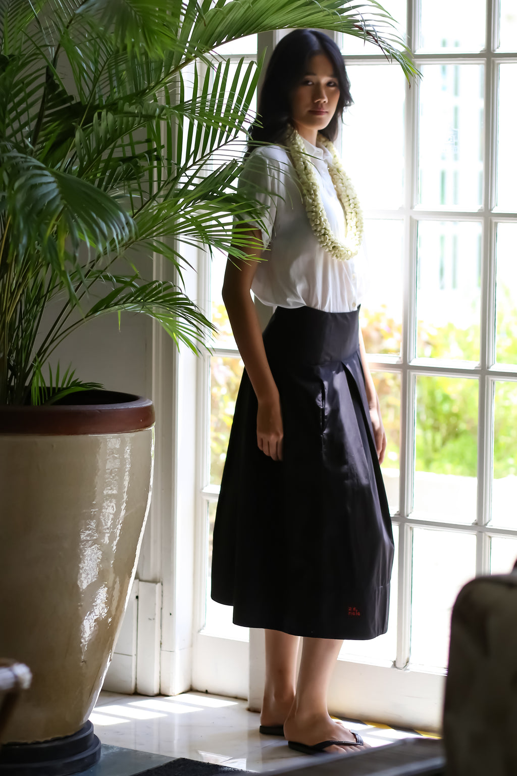 Button Up Shirt - White