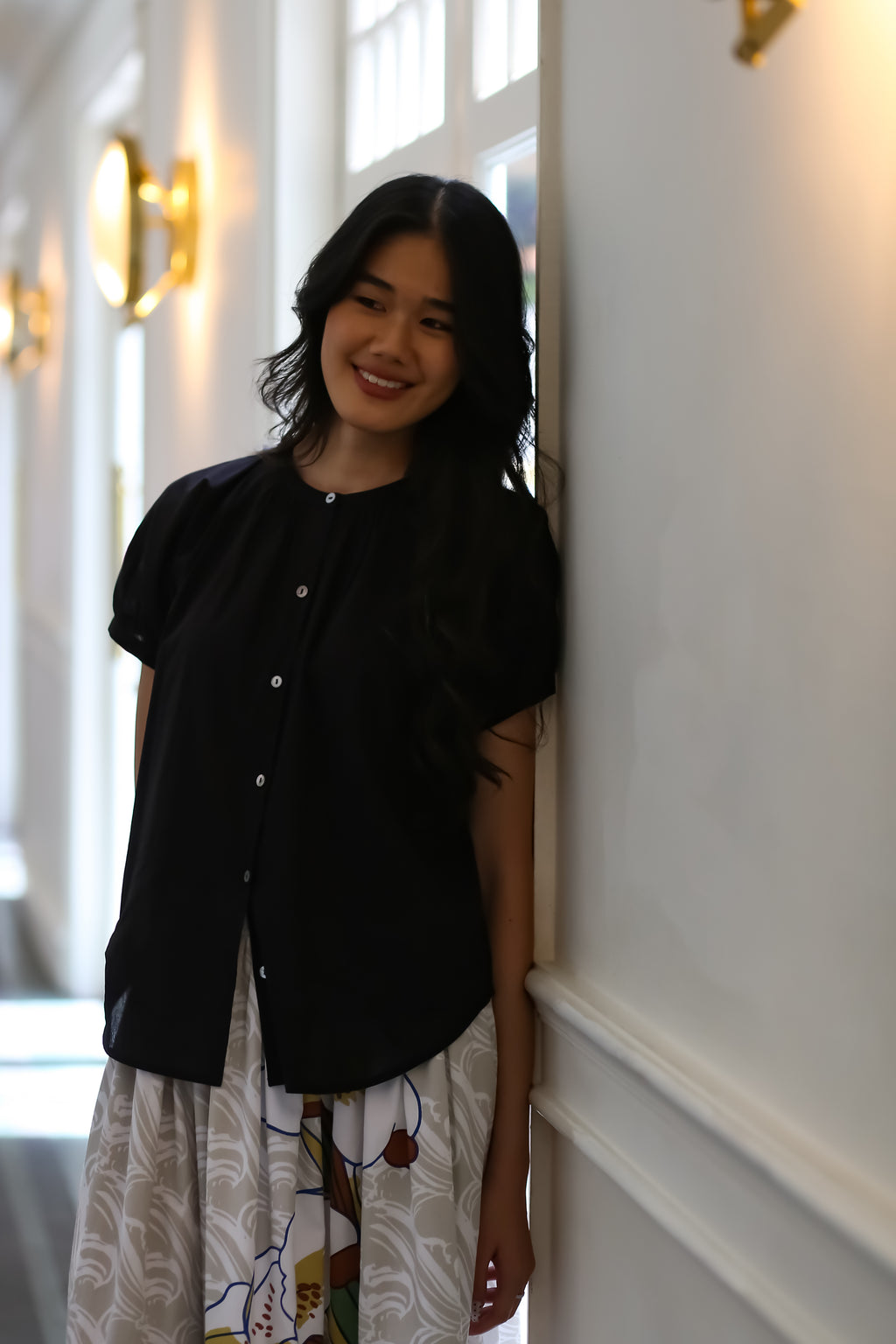 Button Up Shirt - Black