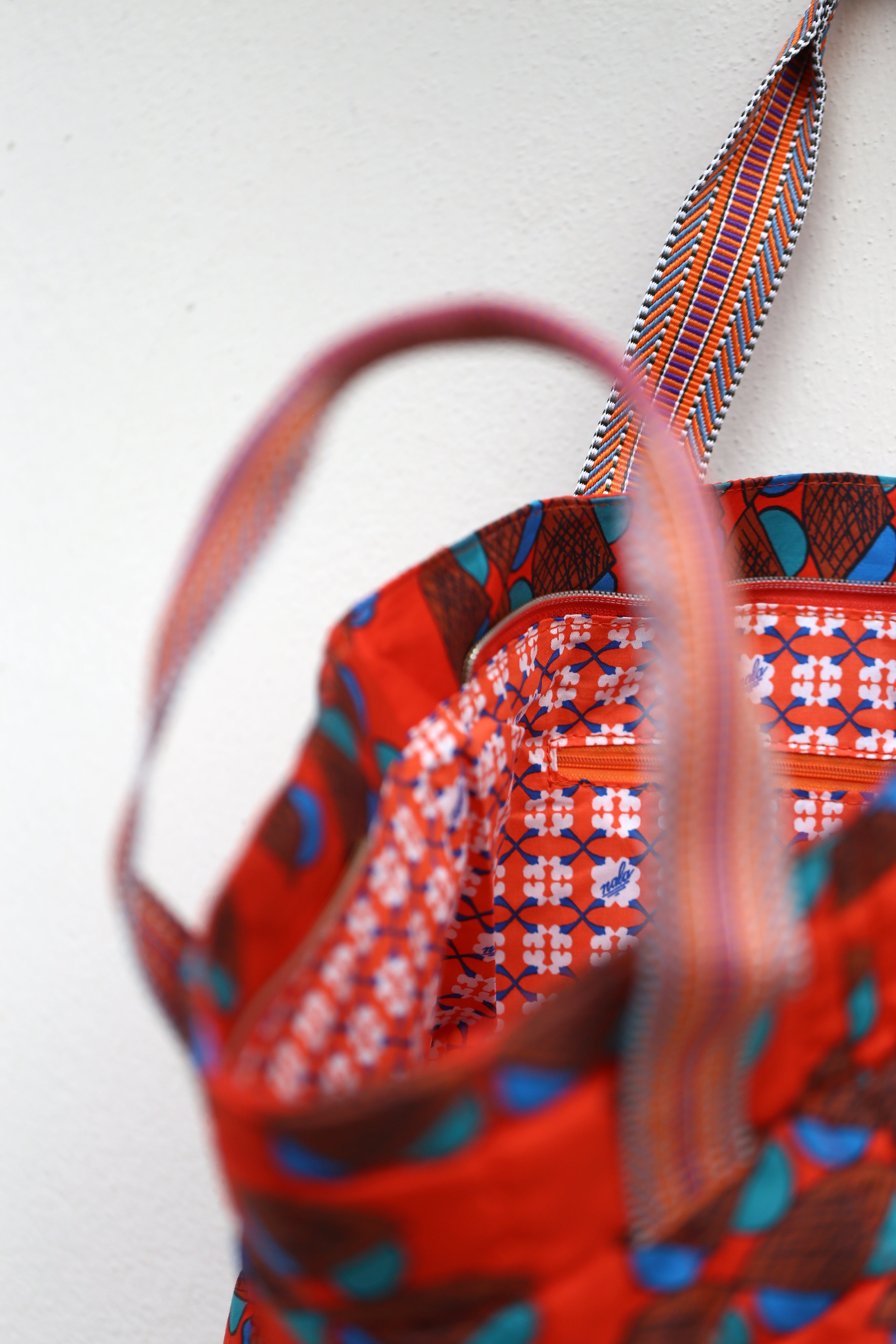 Hana Tote - Nest Red