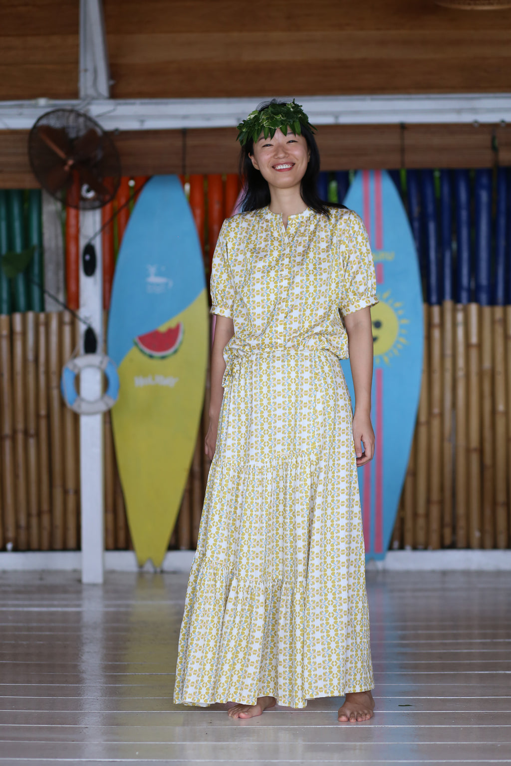 Daniela Top - Orchid Yellow