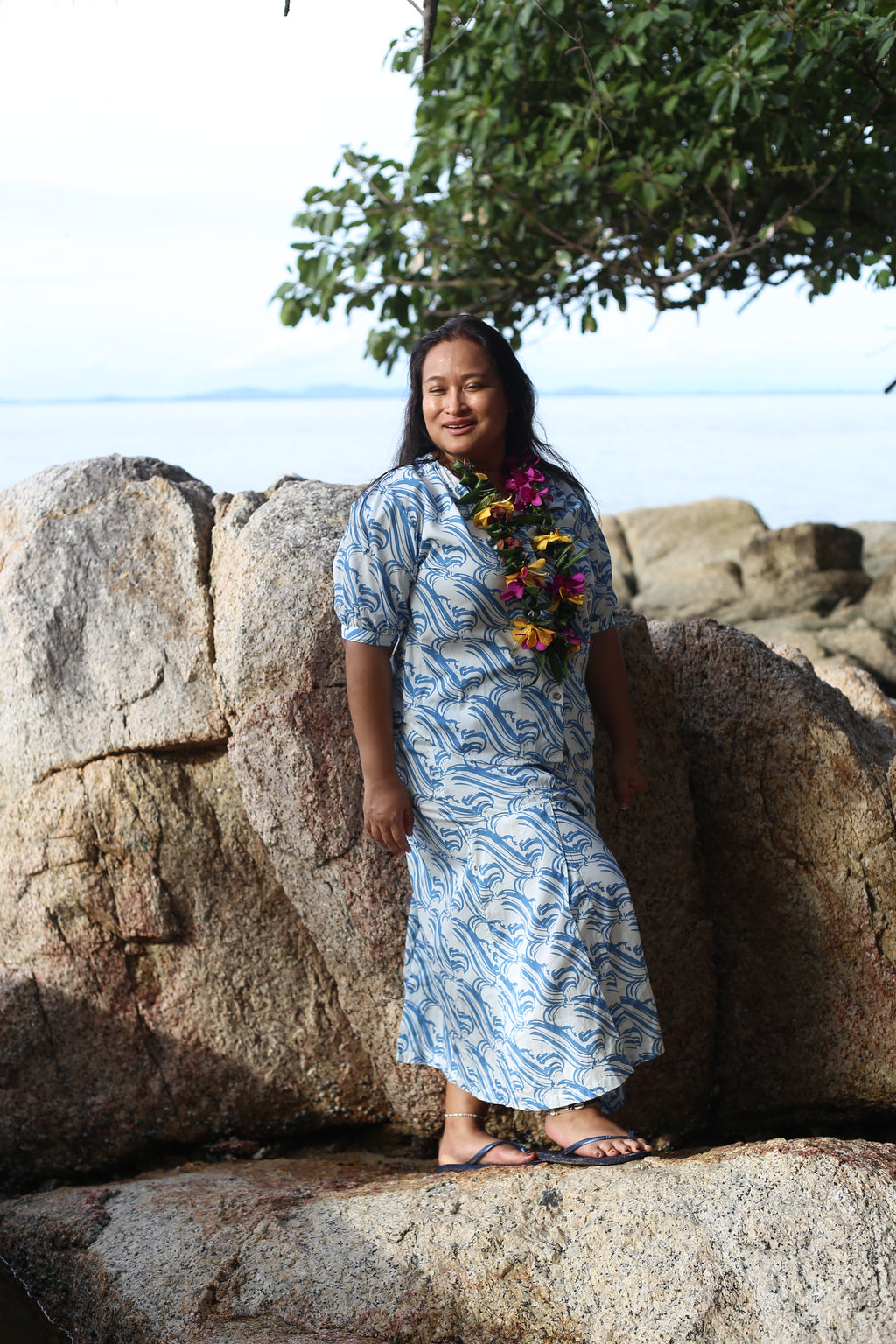 Tokyo Skirt - Waterfall Blue