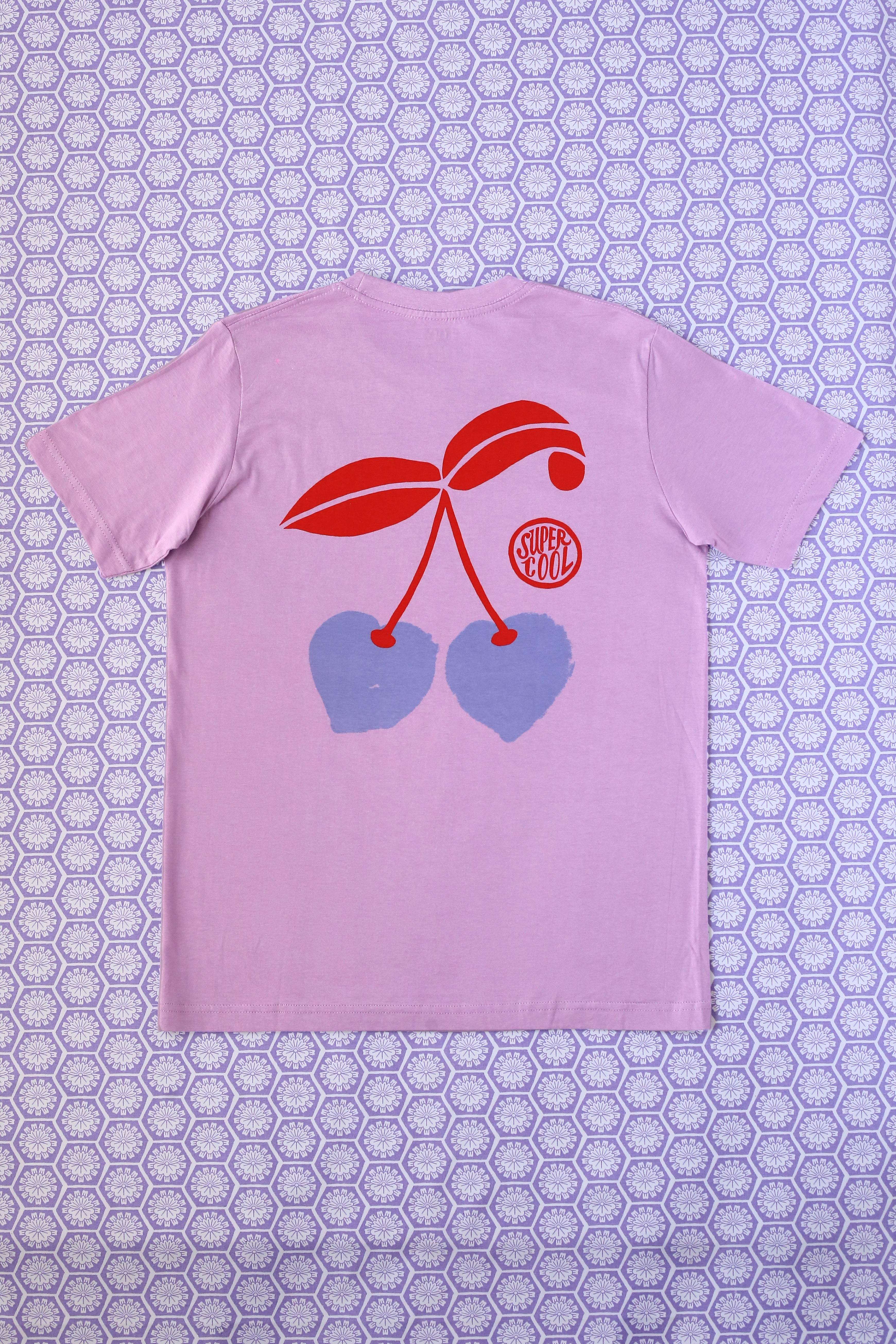 T-shirt Cherry Lilac