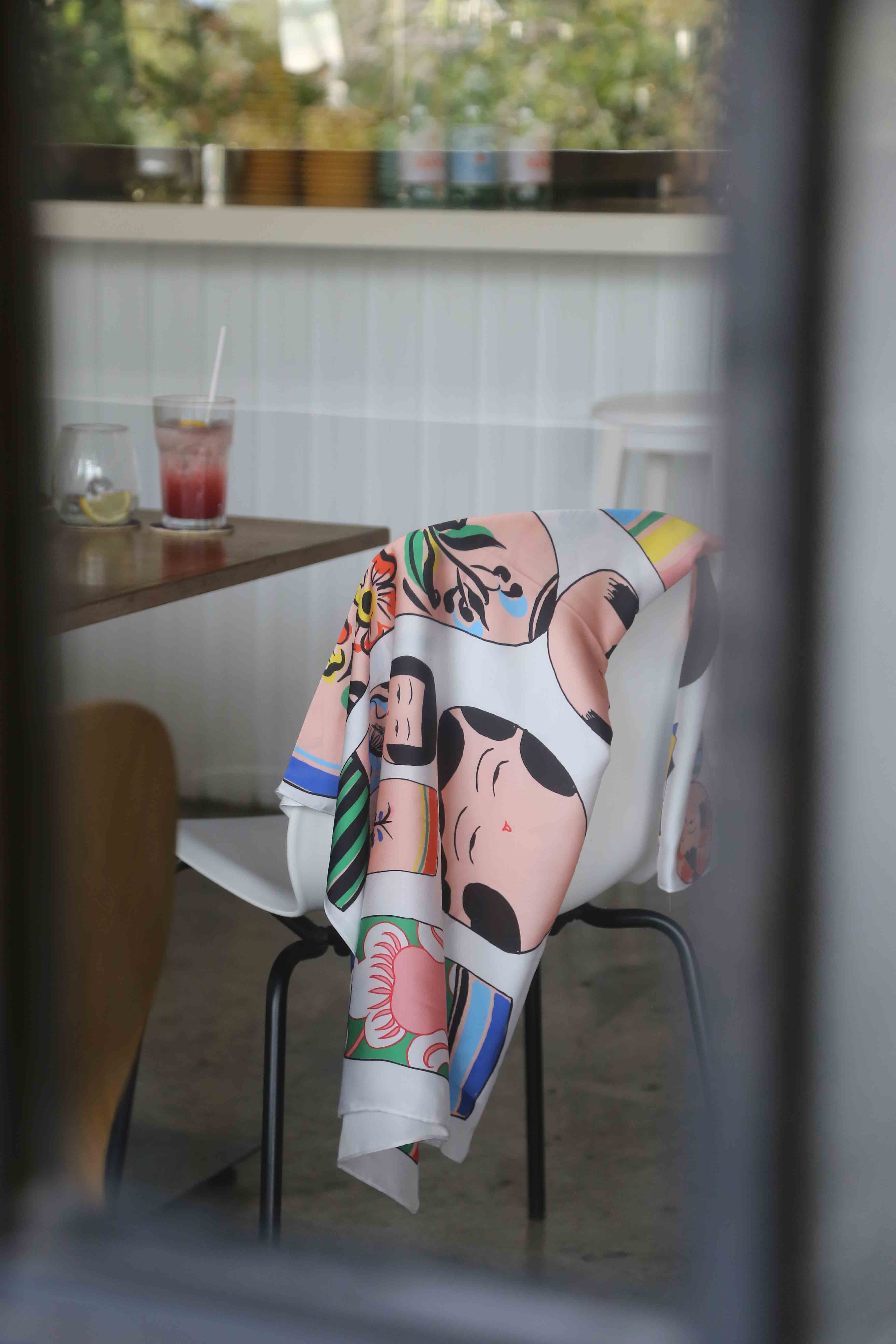Kokeshi Doll Scarf