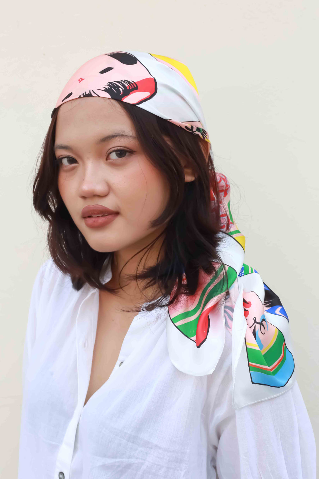 Kokeshi Doll Scarf