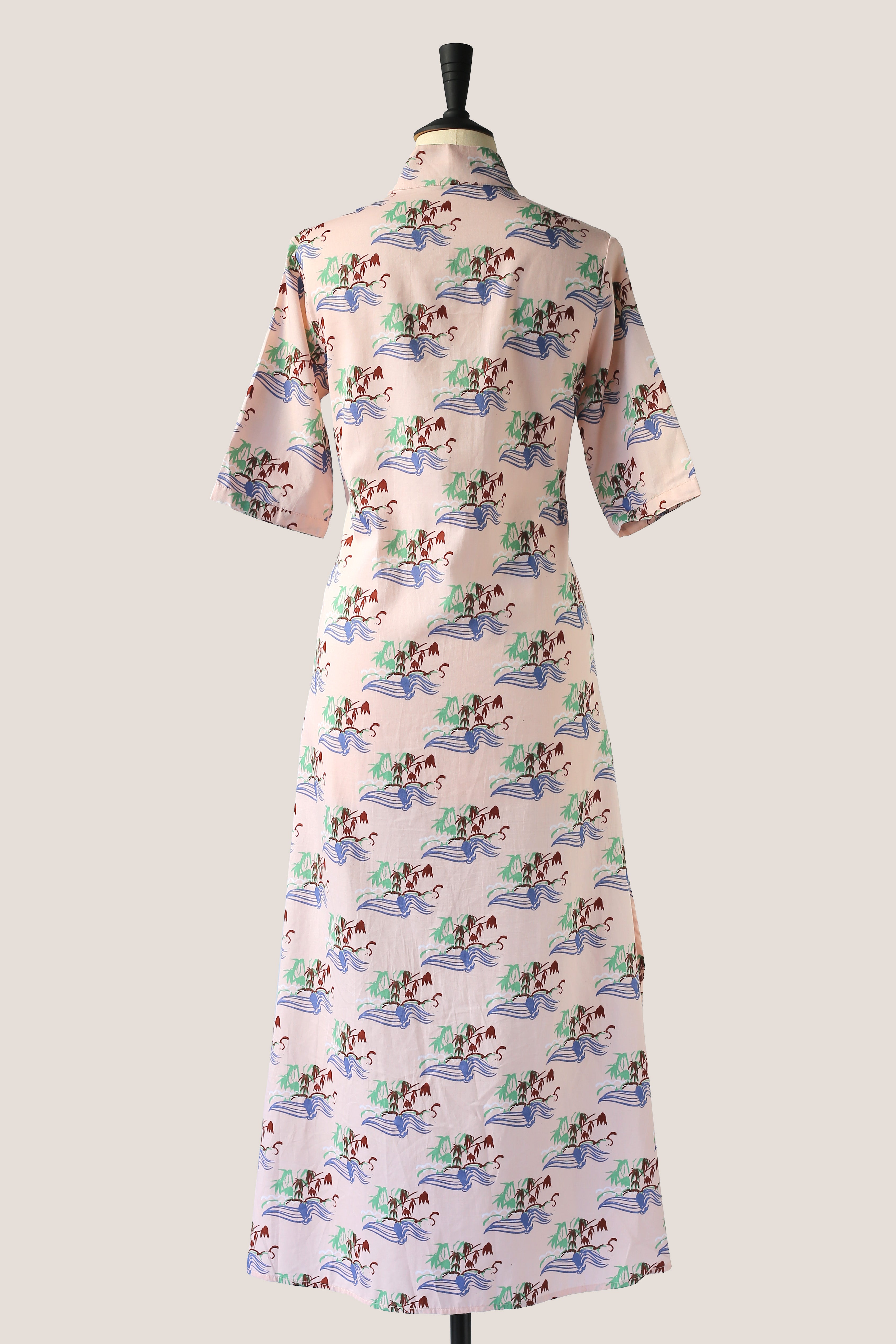 Maxi Dress - Bamboo Sticks