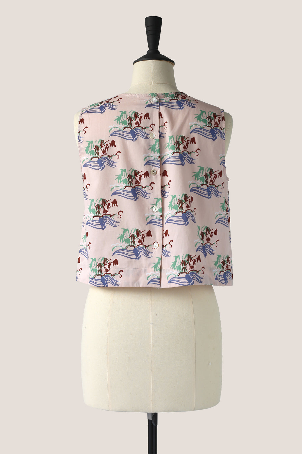 Crop Top - Bamboo Sticks