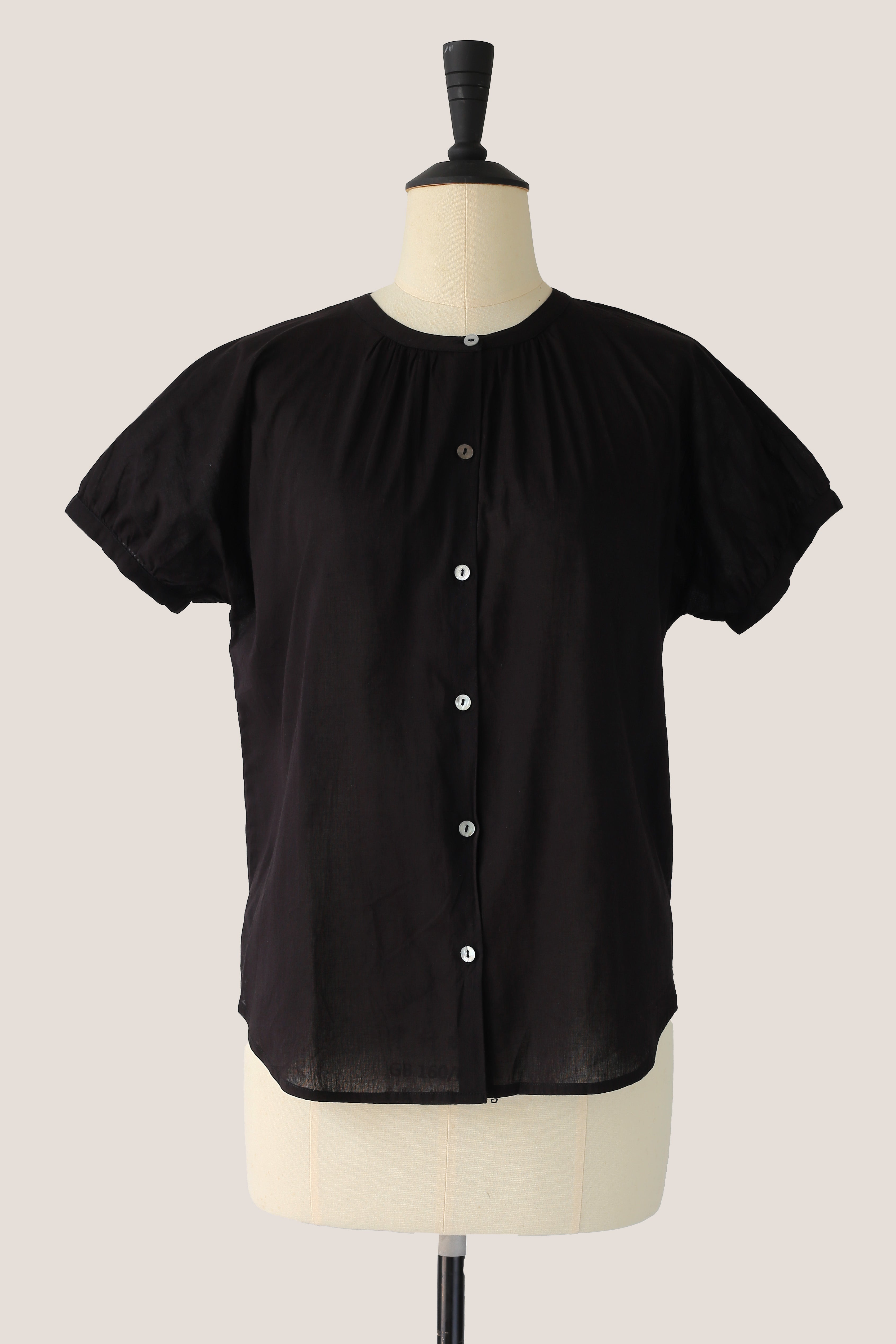 Button Up Top - Black