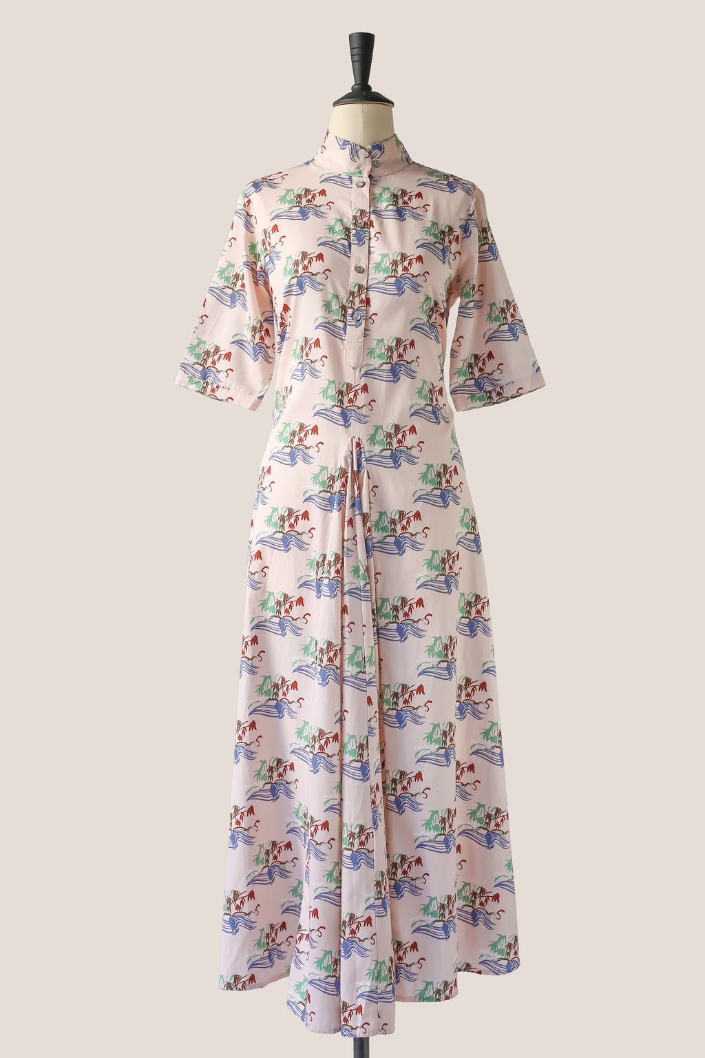 Maxi Dress - Bamboo Sticks