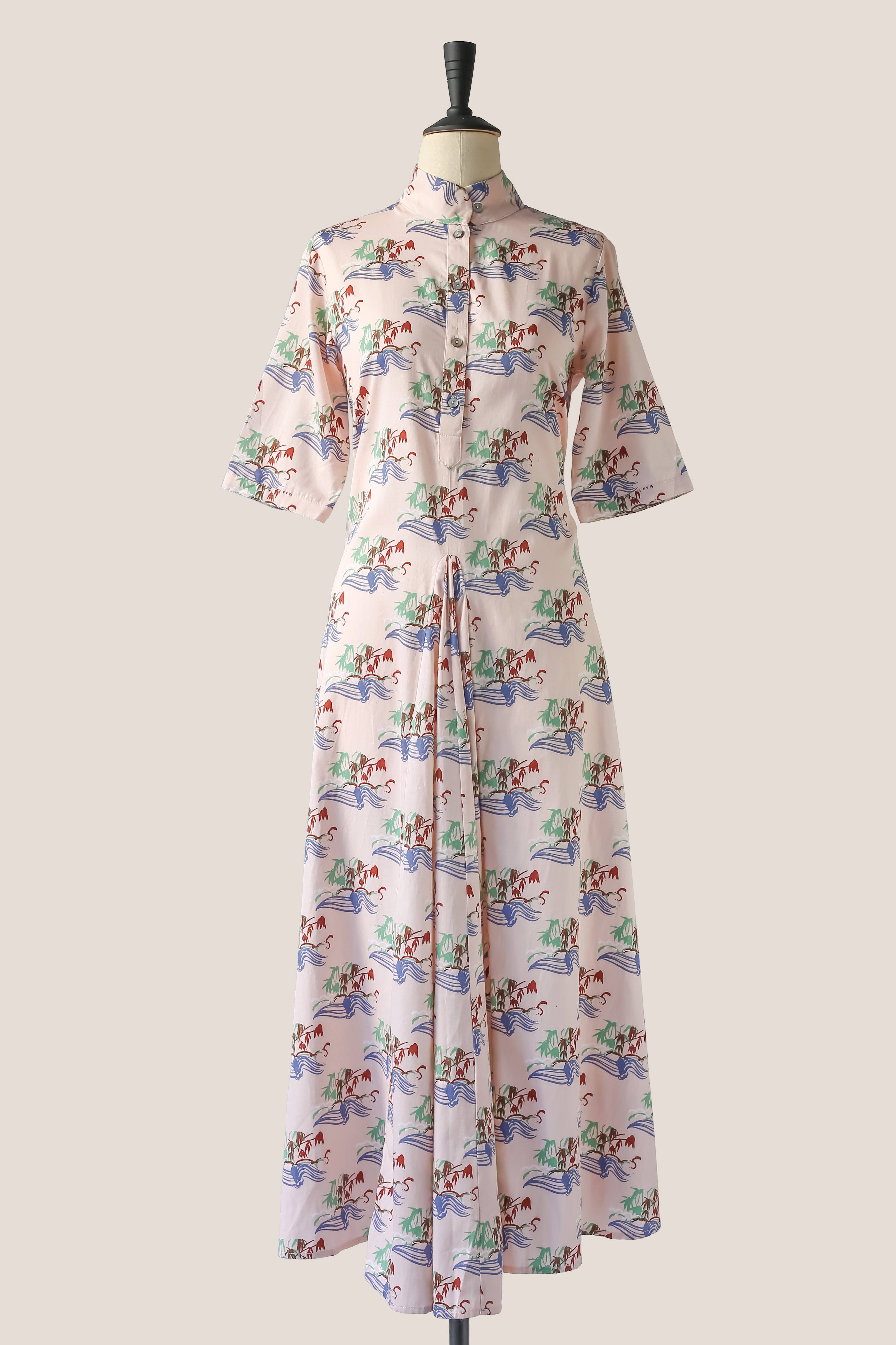 Maxi Dress - Bamboo Sticks