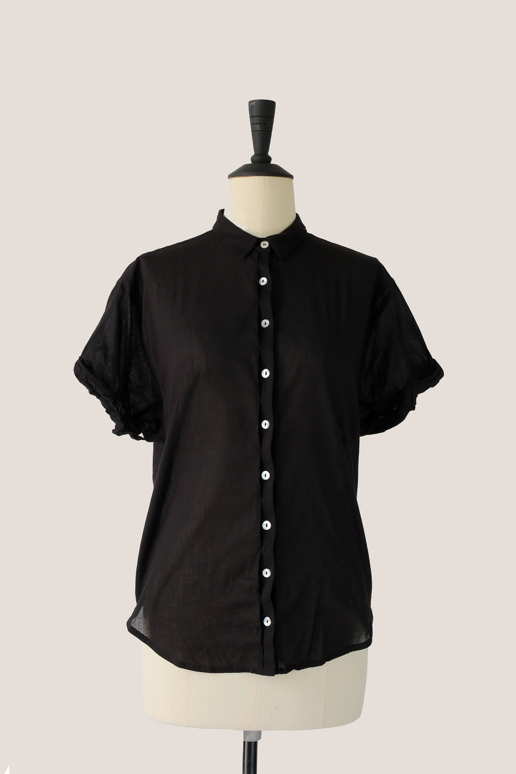 Button Up Shirt - Black