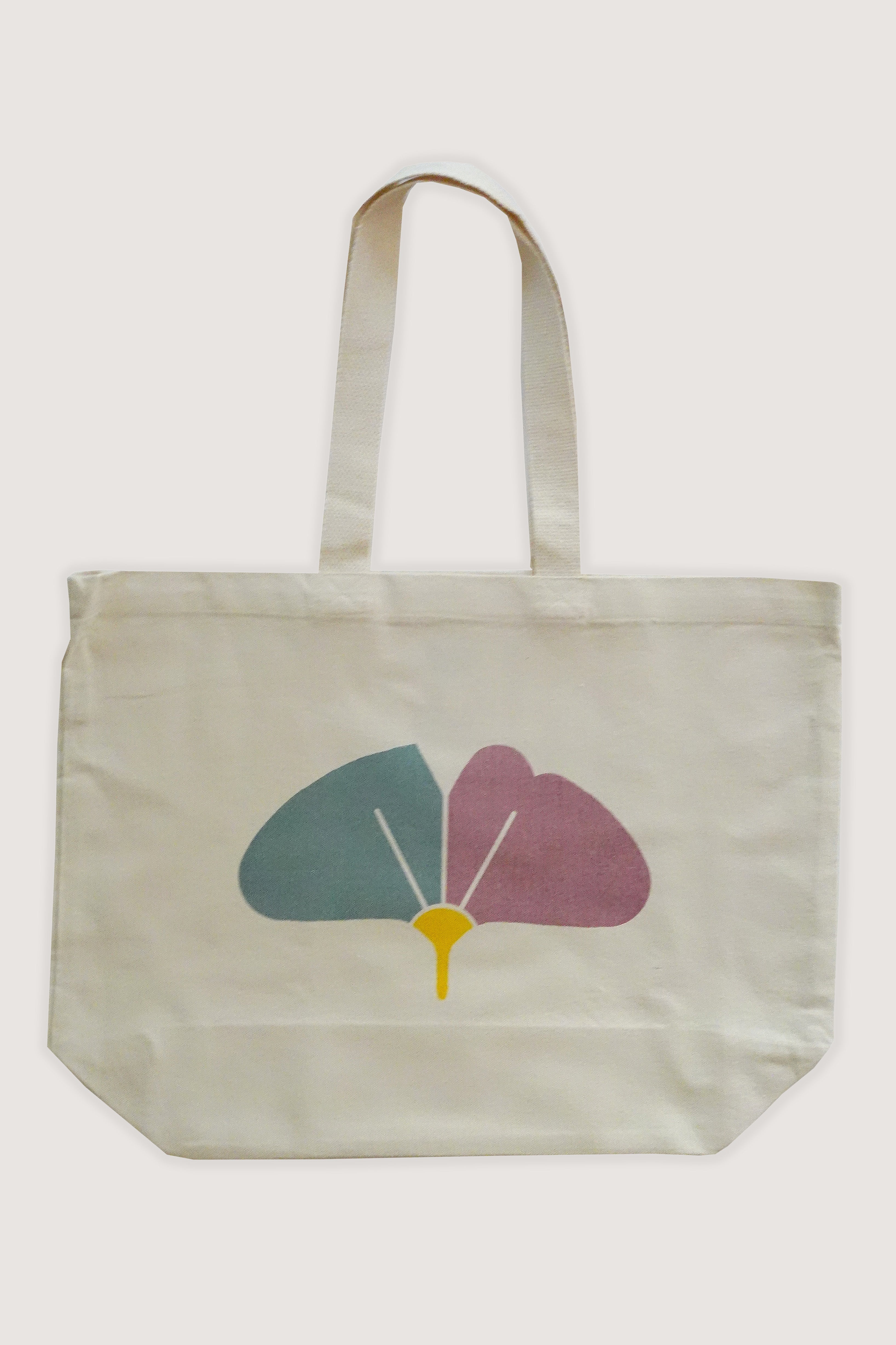 Tote Gingko Pink & Ice