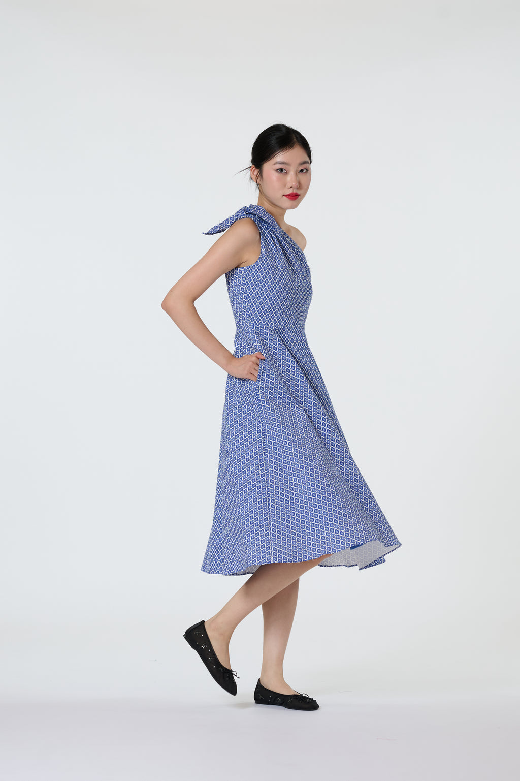 Lisette Dress - Sharp In Style Blue