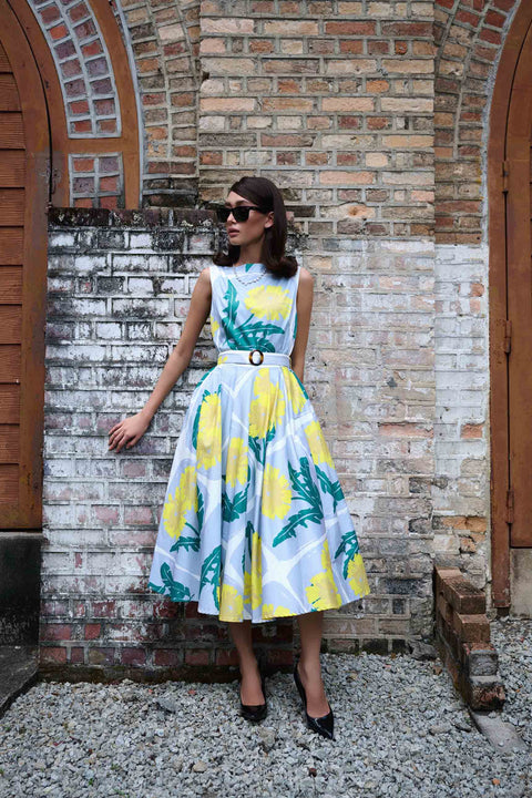 Retro Ladies Dress - I Grow Everywhere