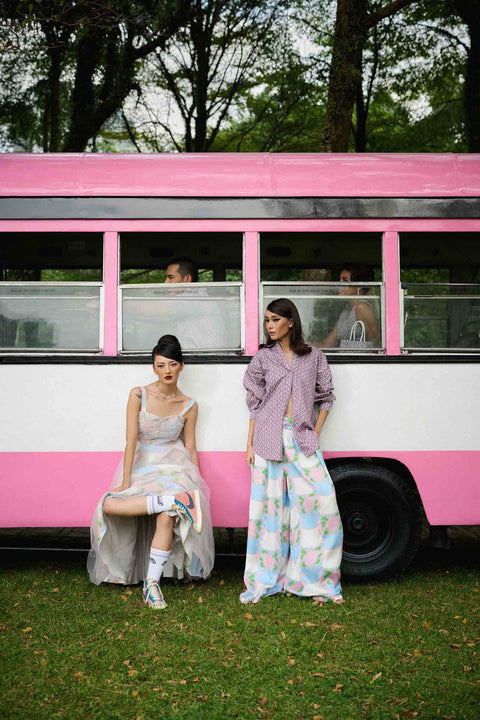 Flair Pants - Soya Pink