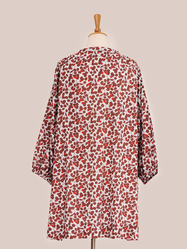 Daniella Tunic Long - Petals Bitter Sweet