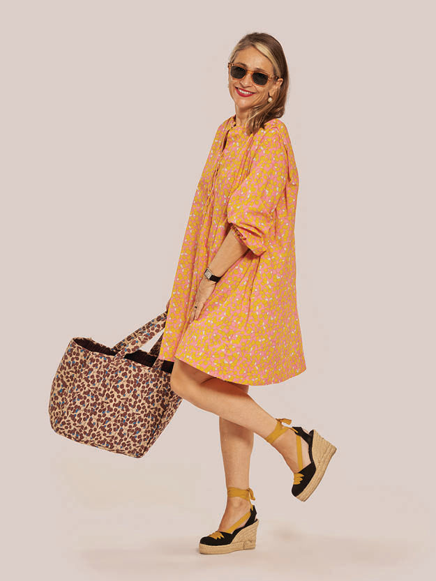 Daniella Tunic Long - Petals Super Lemon