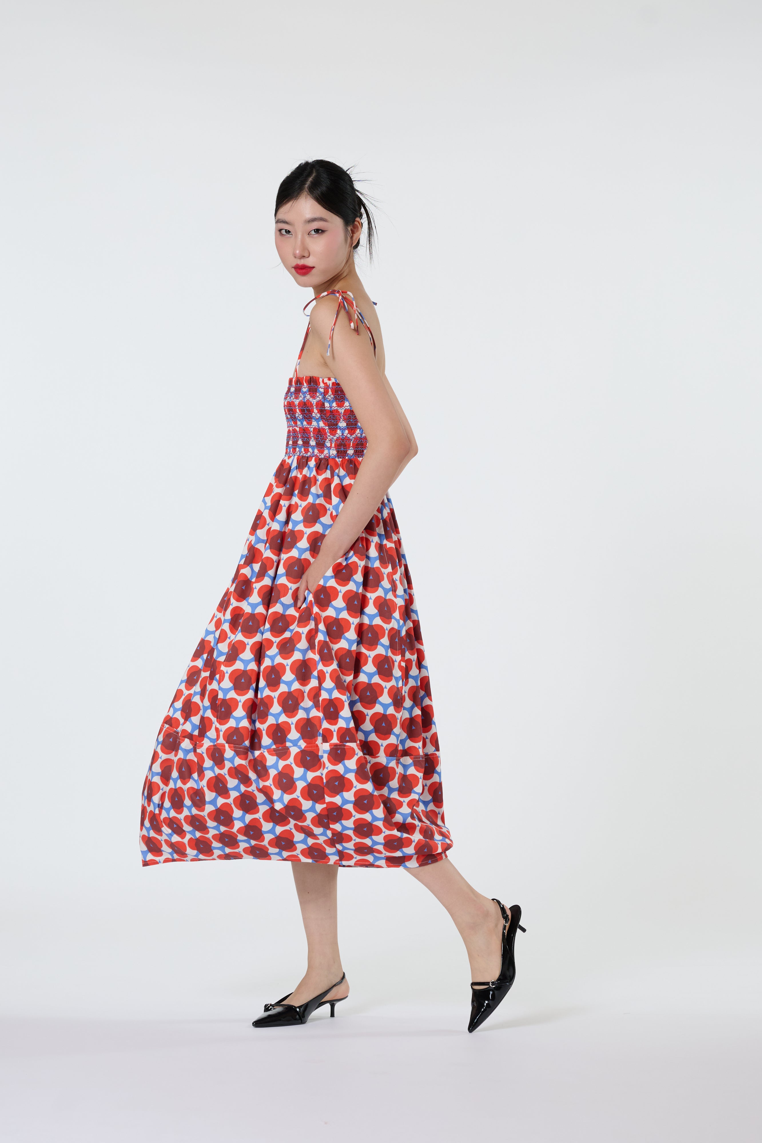 Smock Dress - Love On Top Red