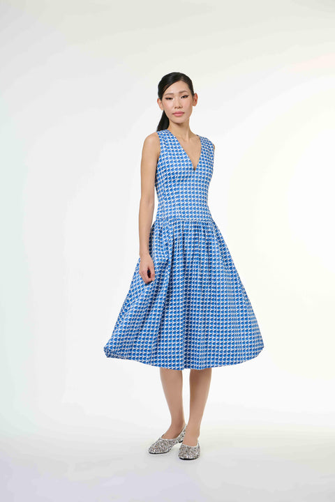 Show Time Dress - Mandi Blue