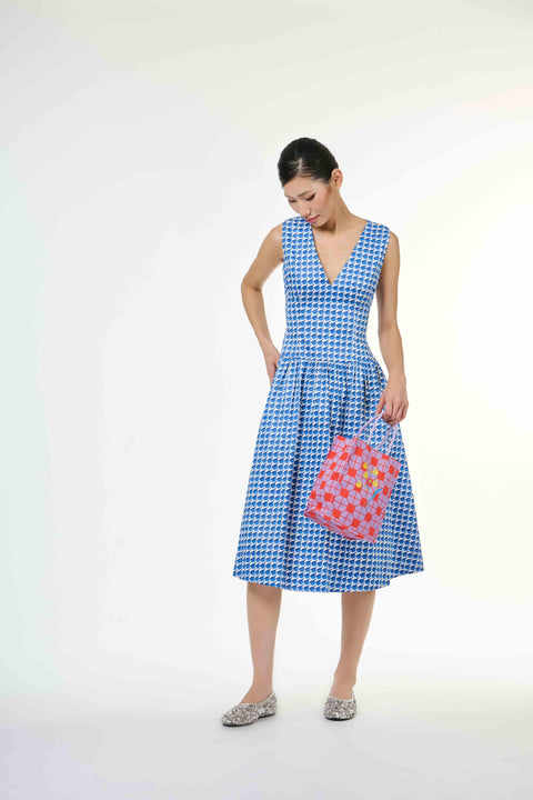 Show Time Dress - Mandi Blue