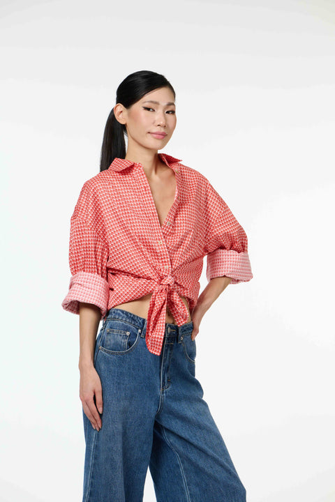 The Boss Shirt - Sila Duduk Red