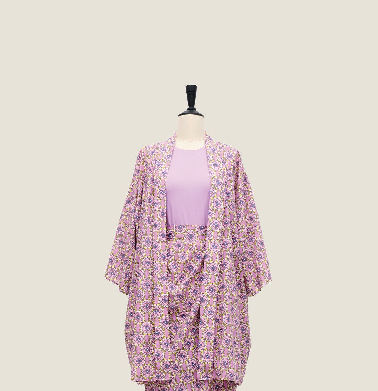 Kimono Kebaya - Paper Petals Lavender (Top only)