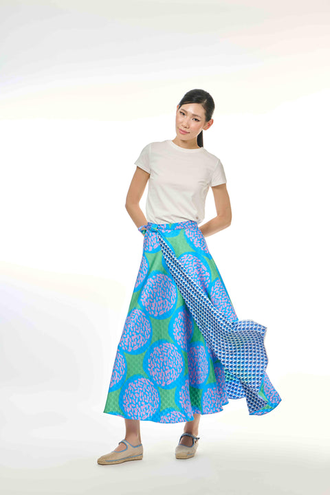 Wrap Skirt - Kuih Bom Grass Roots