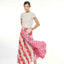 Wrap Skirt - Tapau Tiles Chilli Pepper