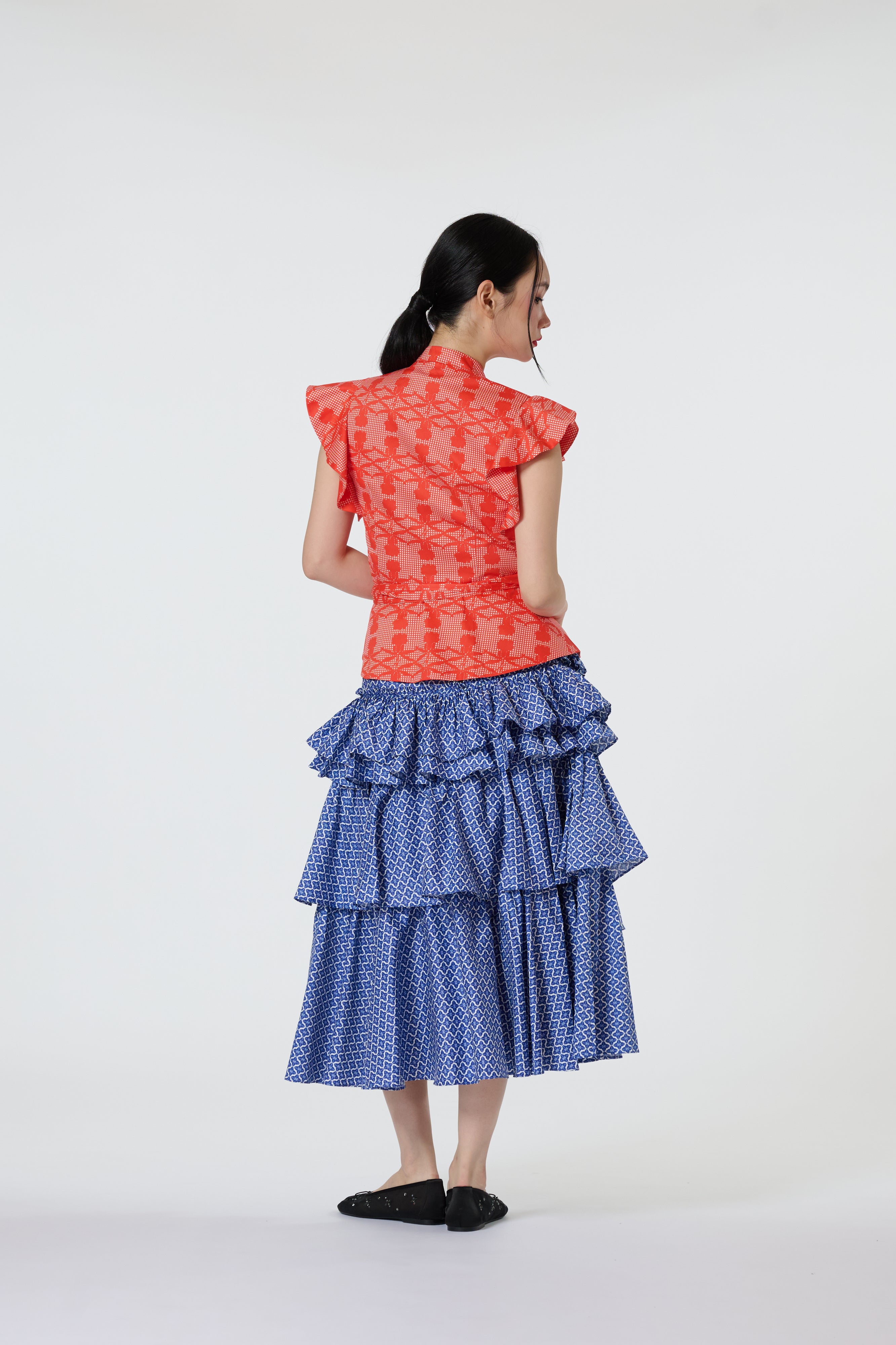 Barcelona Skirt - Sharp In Style Blue