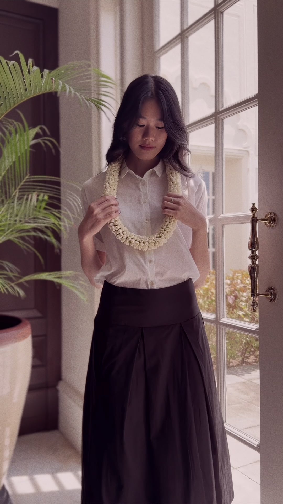 Button Up Shirt - White